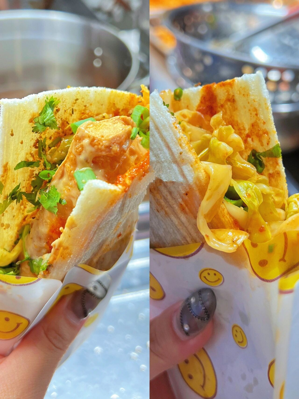 92店名:小胖妞冷面卷臭豆腐 99地址:济宁