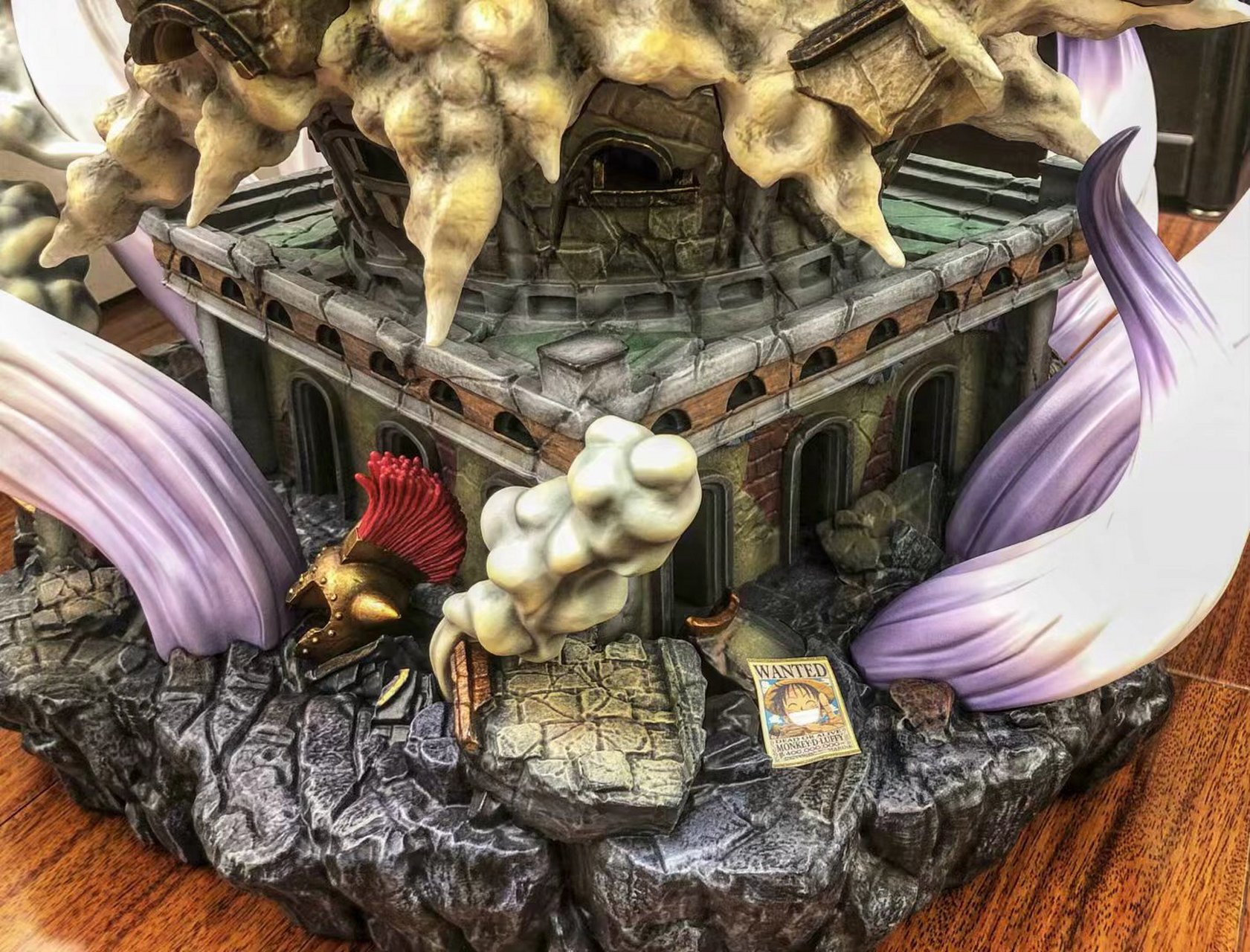 7815无限工作室四档大猿王枪路飞雕像 无限四档大猿王枪路飞