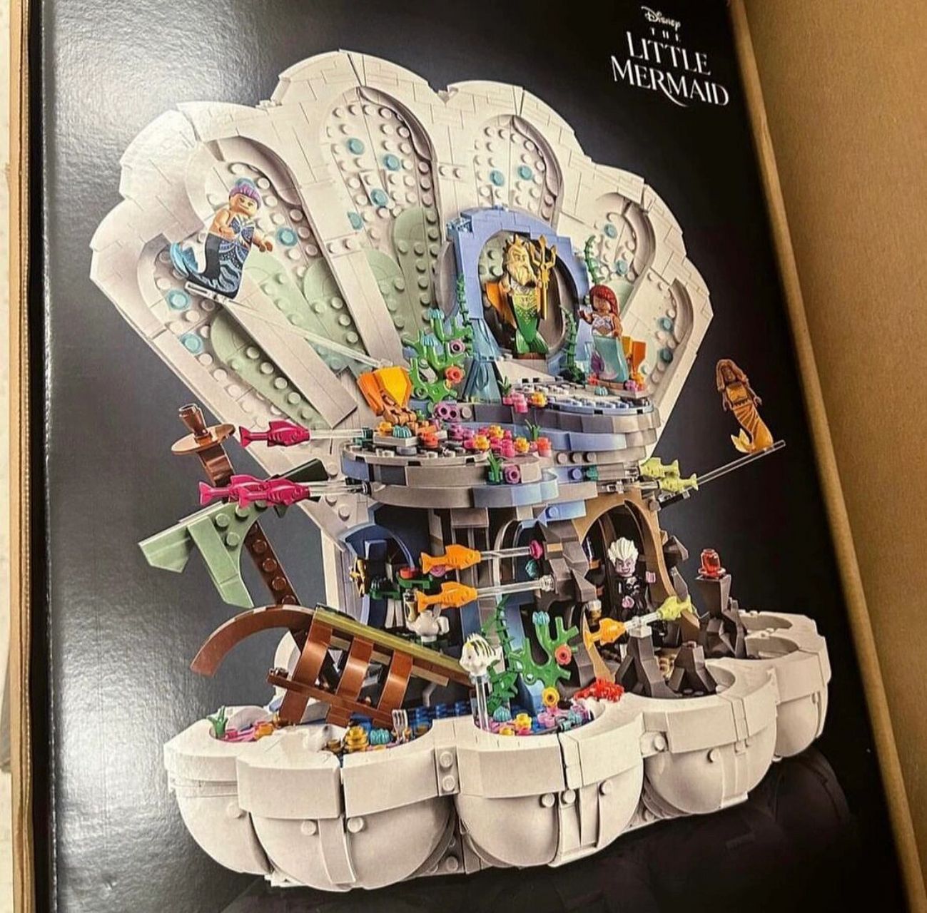 乐高小美人鱼套装曝光!