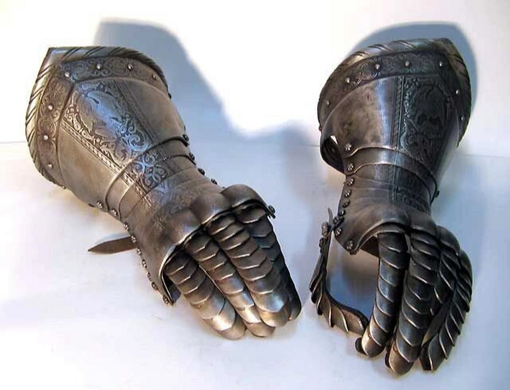 中世纪铠甲手部素材