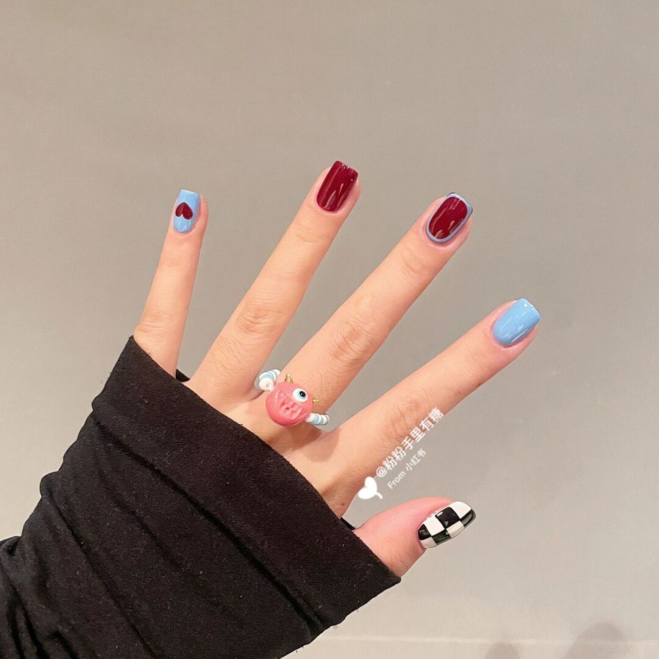 短指甲美甲合集|那些pxx的美丽指甲 嗨喽呀姐妹们 今天第二期来啦