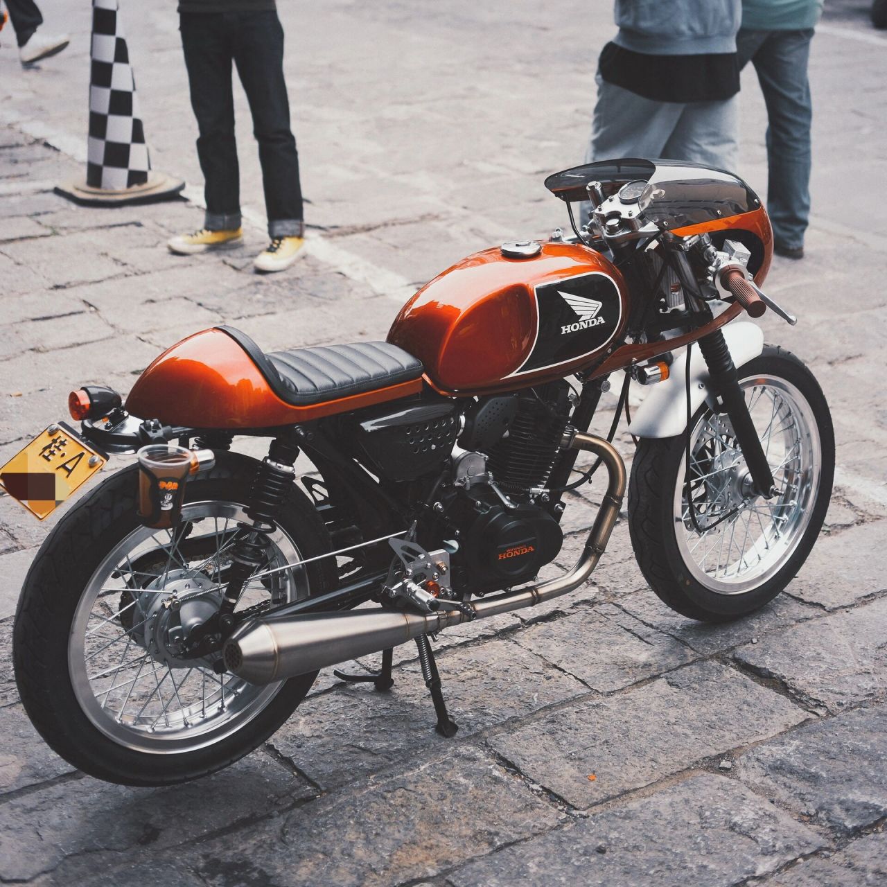 cg125 咖啡! 给我们师傅一个出镜特写!