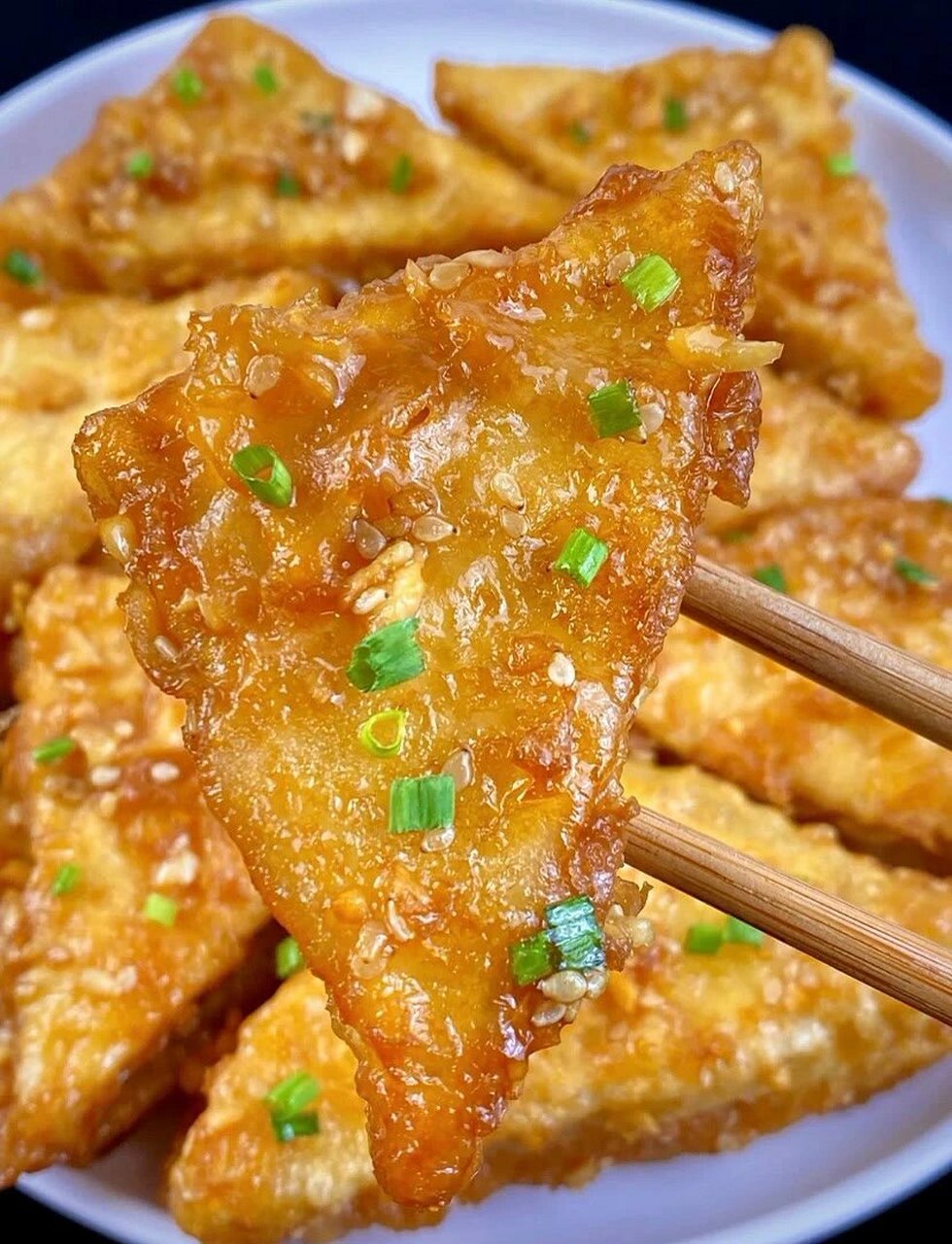 炸三角豆腐 我妈尝了一口,让我原地开店!