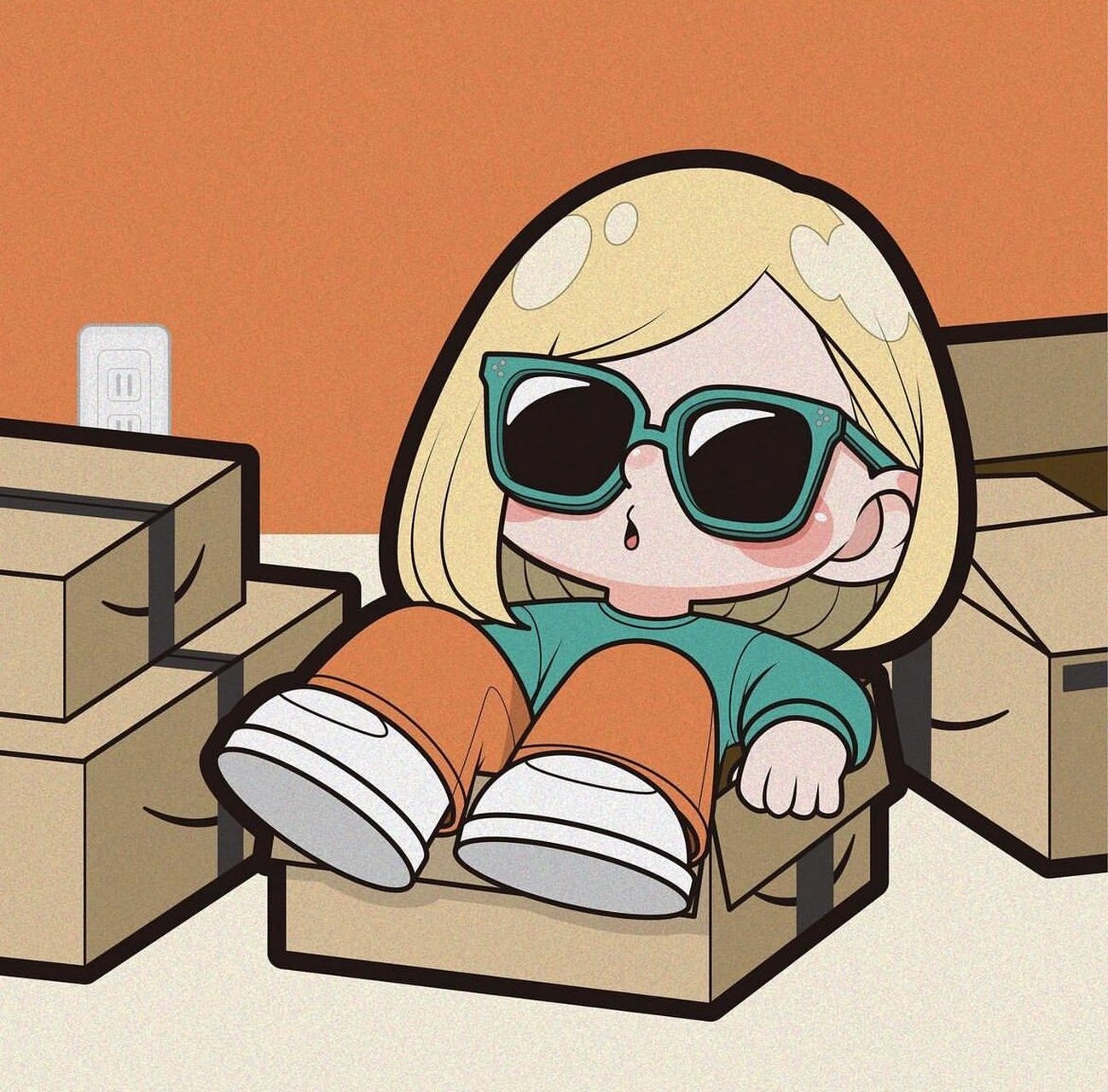 女生头像 可爱头像 搞怪头像 卡通头像 素材灵感分享 共享资源的第387