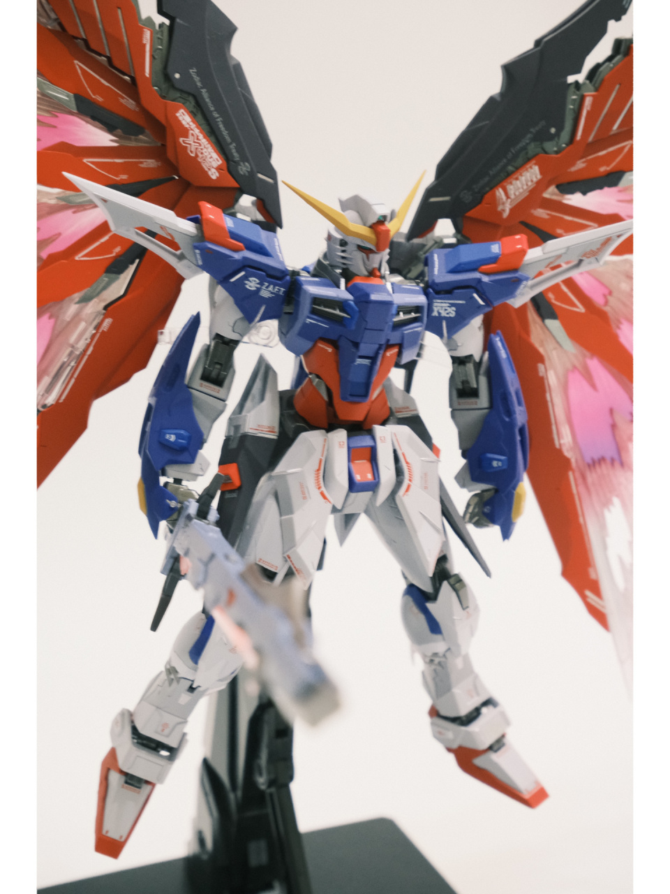 强袭自由vs命运 拍照第二弹这次有了背景效果好很多