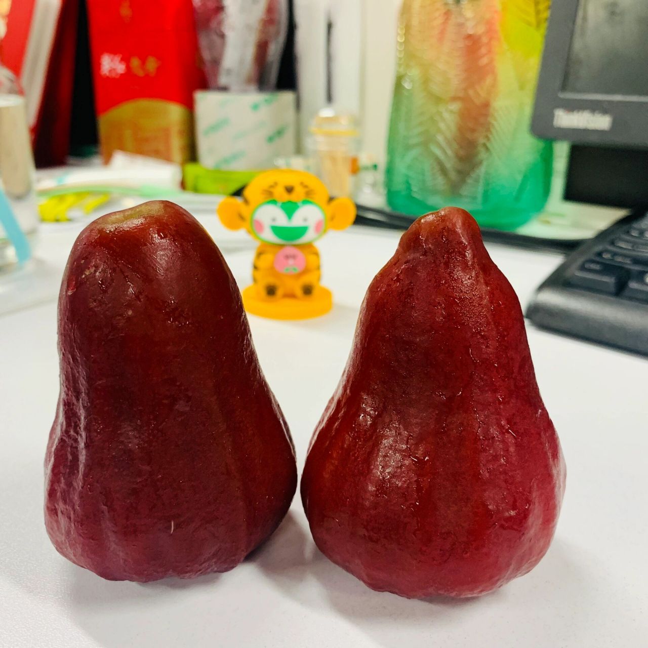 百果园水风铃莲雾 心享会员申请到了试吃活动 真的是又大个,水分好足