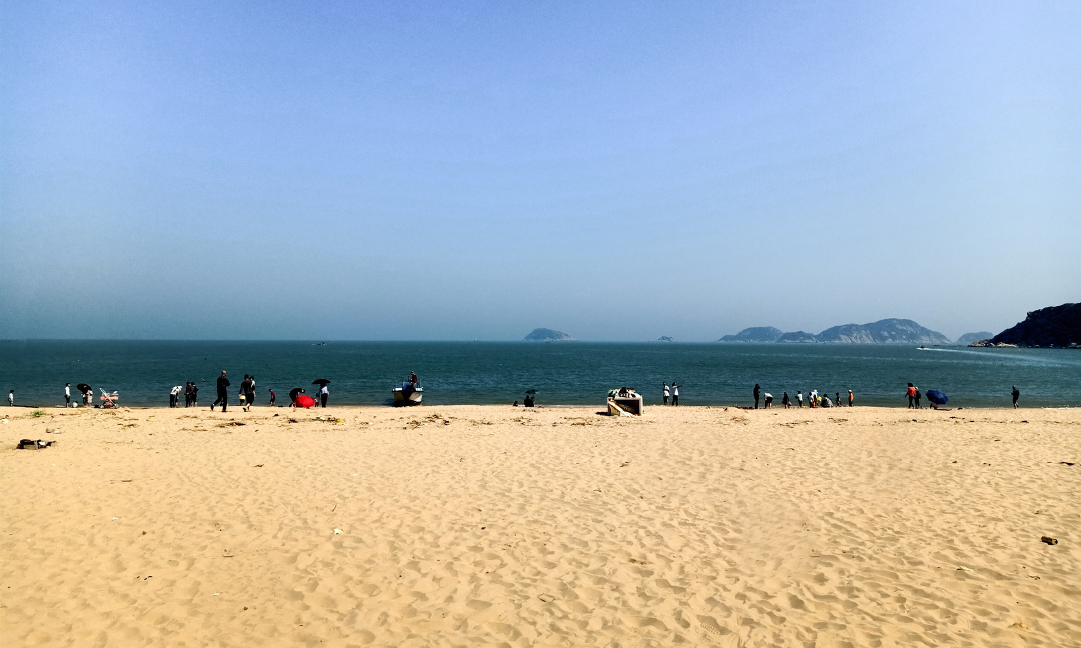 珠海海水最清澈的小众沙滩-西沙滩 位于珠海金湾区南水镇飞沙村,距离