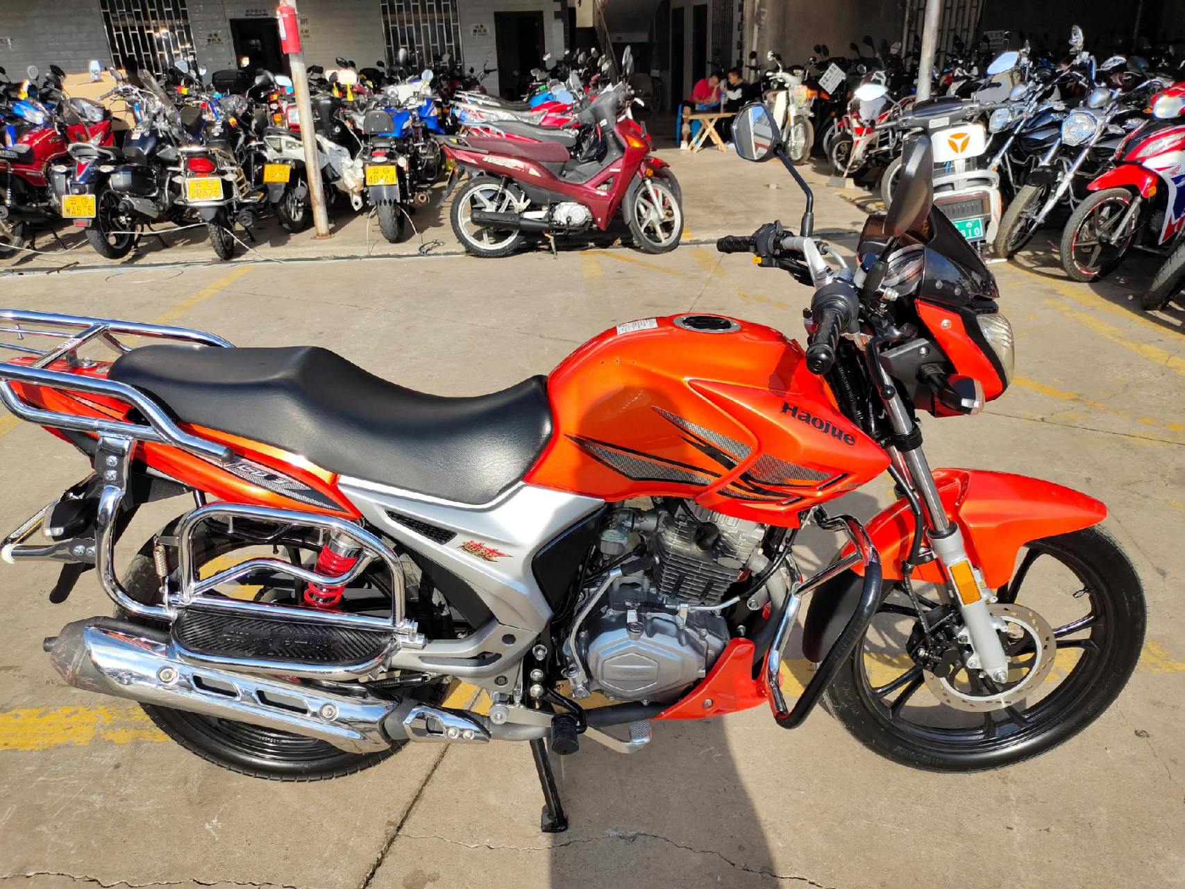 豪爵迪爽150,车有7年多点,碟刹高配版,带平衡轴震动小,半液晶仪表,带