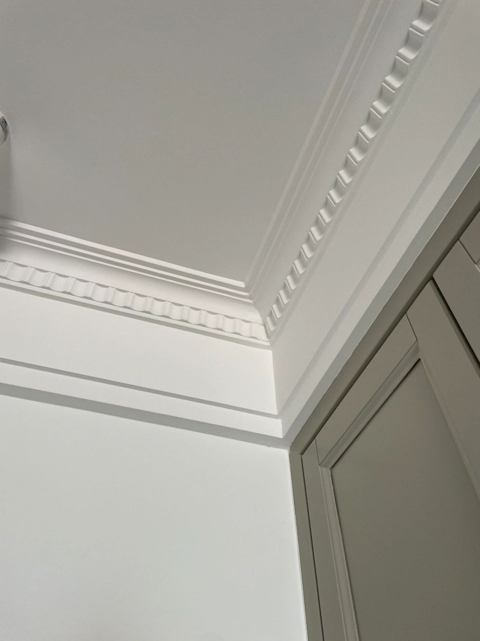 双眼皮石膏线吊顶这样做更有层次,试试吧 我做的双眼皮石膏线吊顶整体