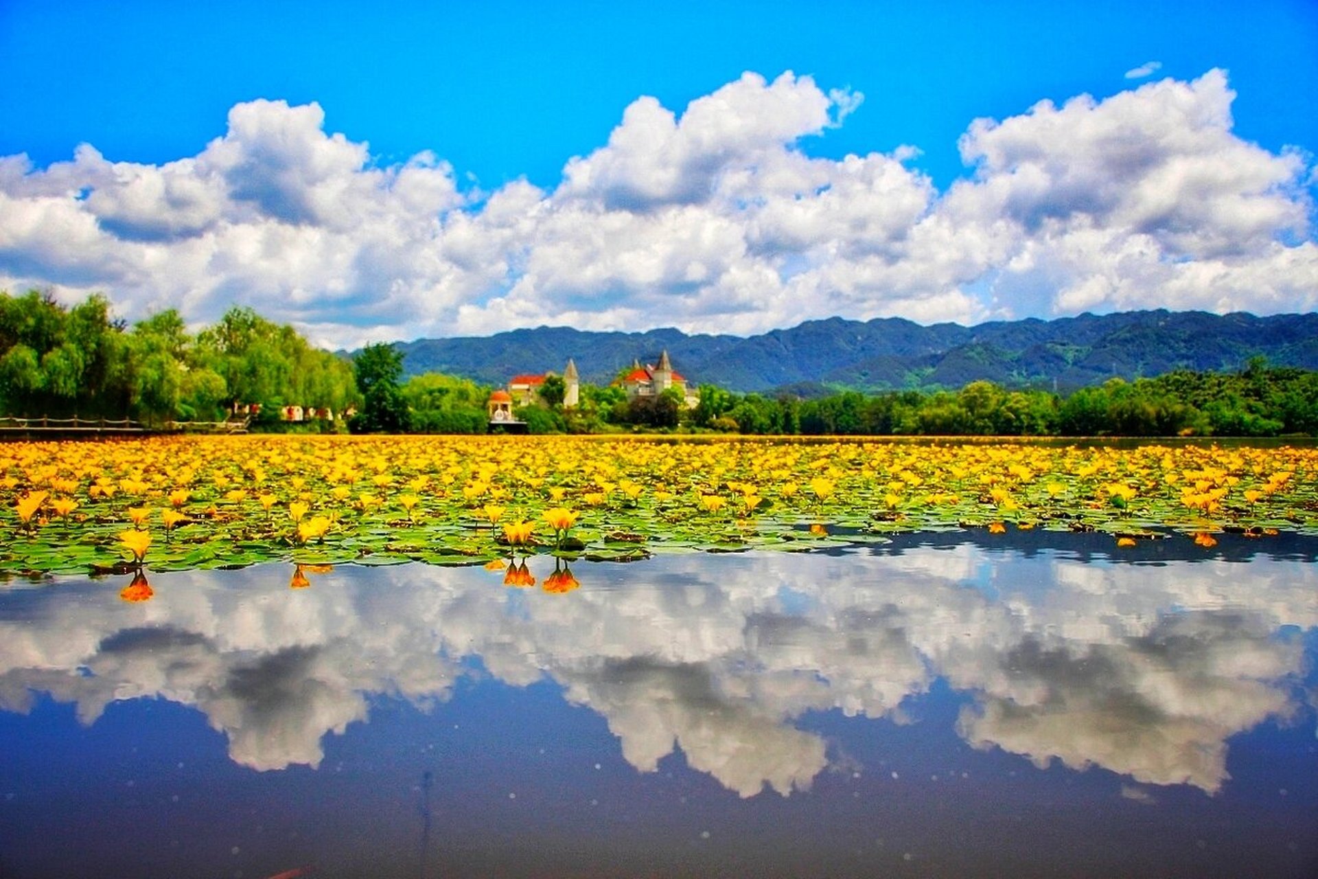 美得令人窒息的双桂湖 国际湿地城市梁平最靓丽的名片——双桂湖国家