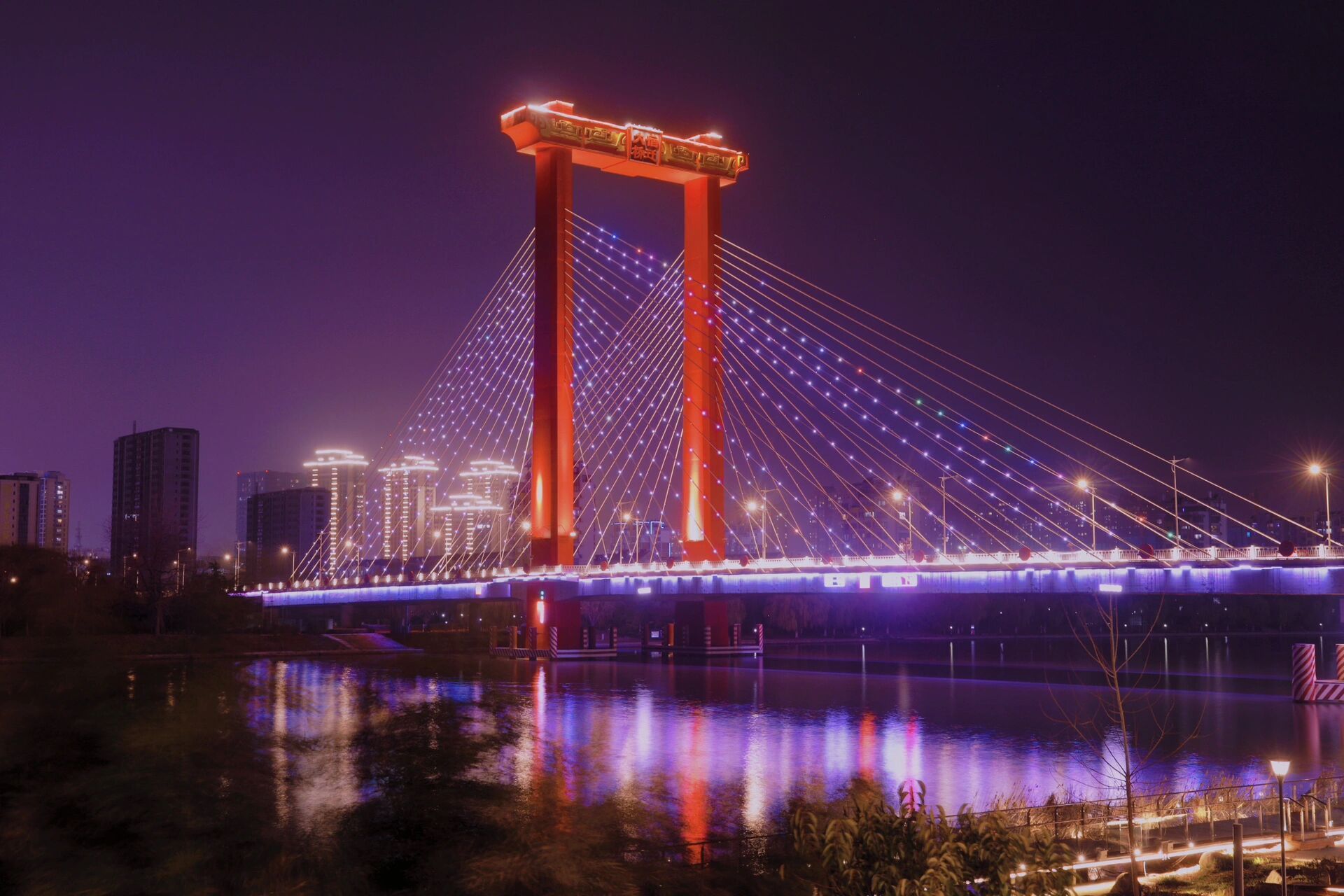 宿迁一号桥 在宿迁遇到比较有意思的建筑