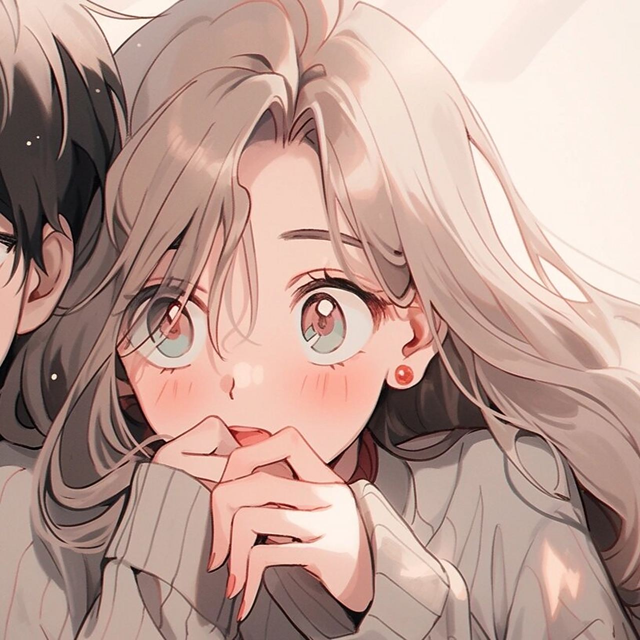 又美又飒情头 #每秒都值得记录# #动漫情侣头像# #超好看的情侣头像