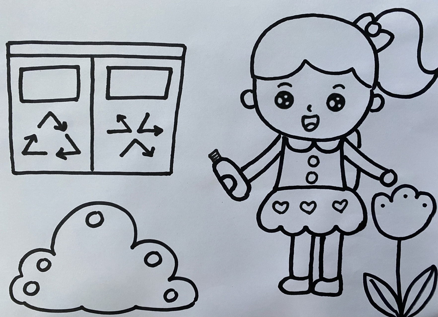 实用简笔画|幼儿园教师招考必备 简笔画素材图集(色彩版可以查看下一