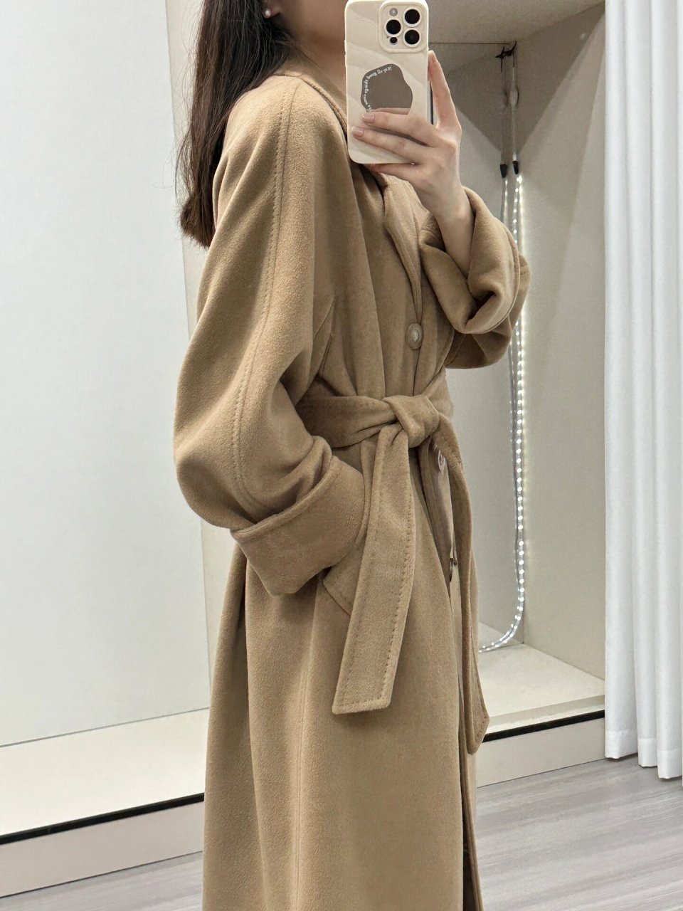 maxmara101801大衣街拍图片