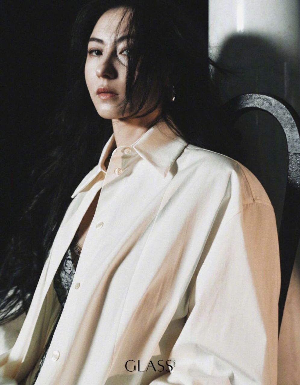 秋冬时装搭配微卷长发 慵懒又妩媚909478 #张柏芝夜幕氛围大片