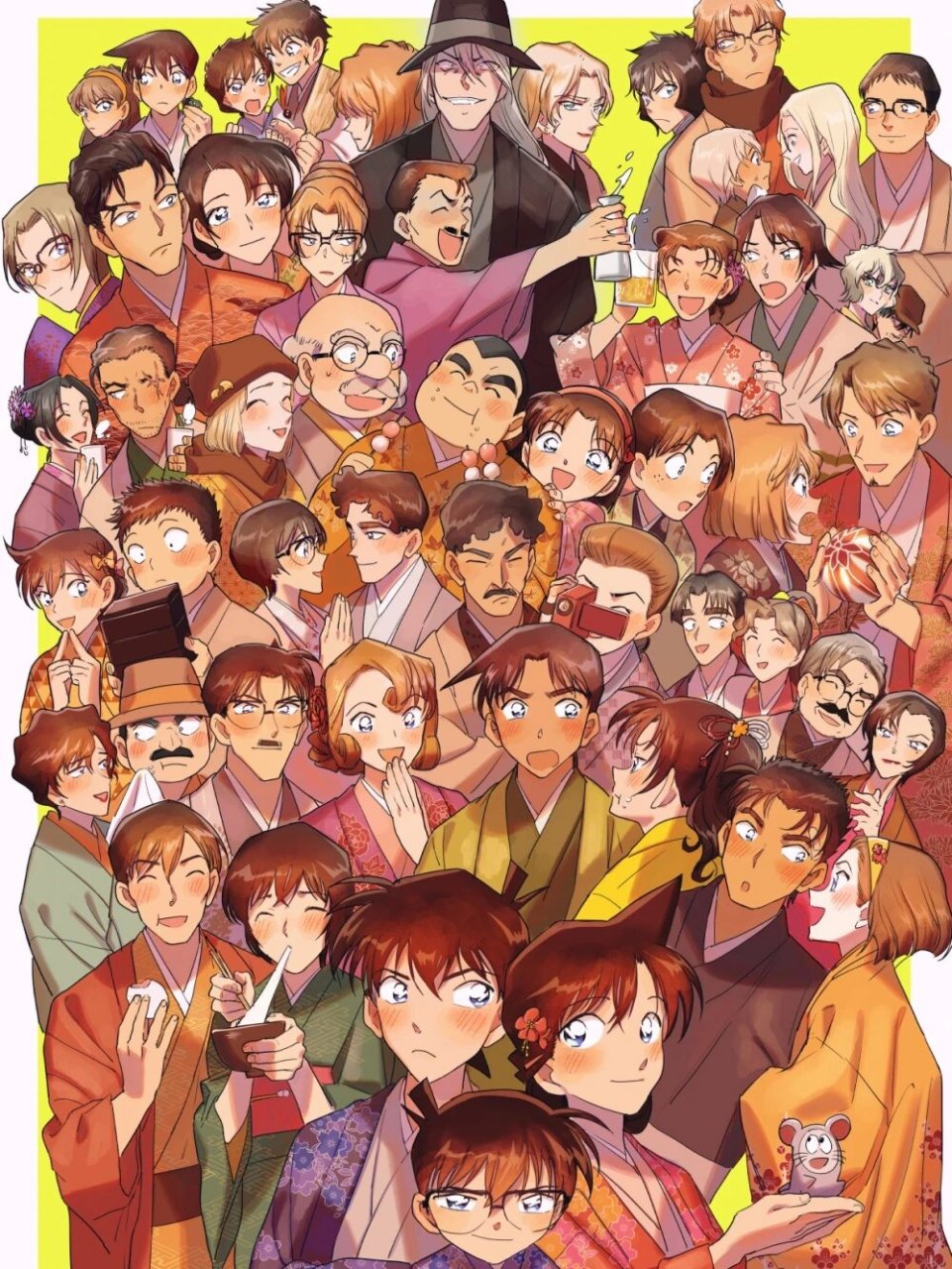 《名侦探柯南》,人物大集合