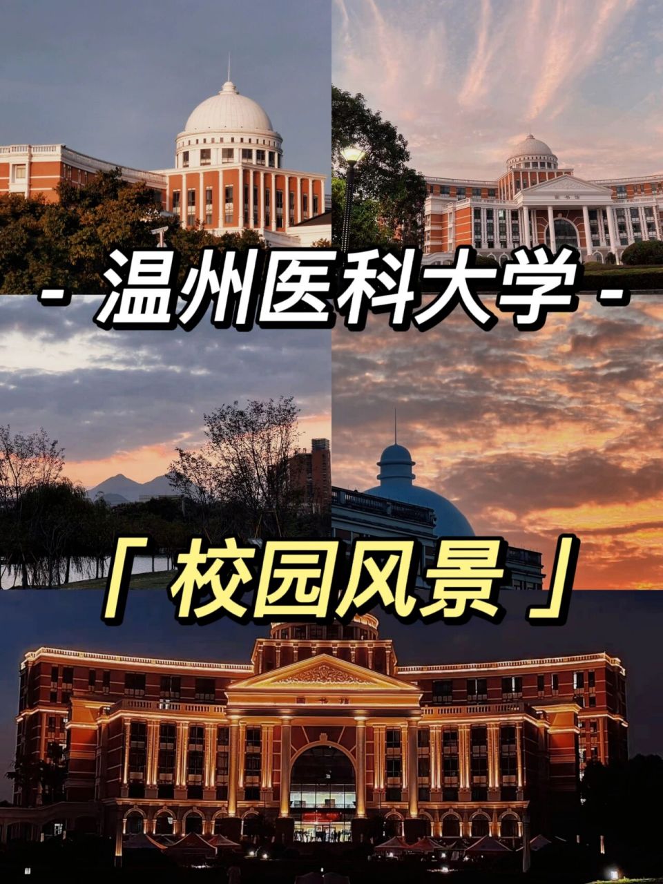带你提前逛校园『温州医科大学篇 92』 92一篇给温州医科大学新生