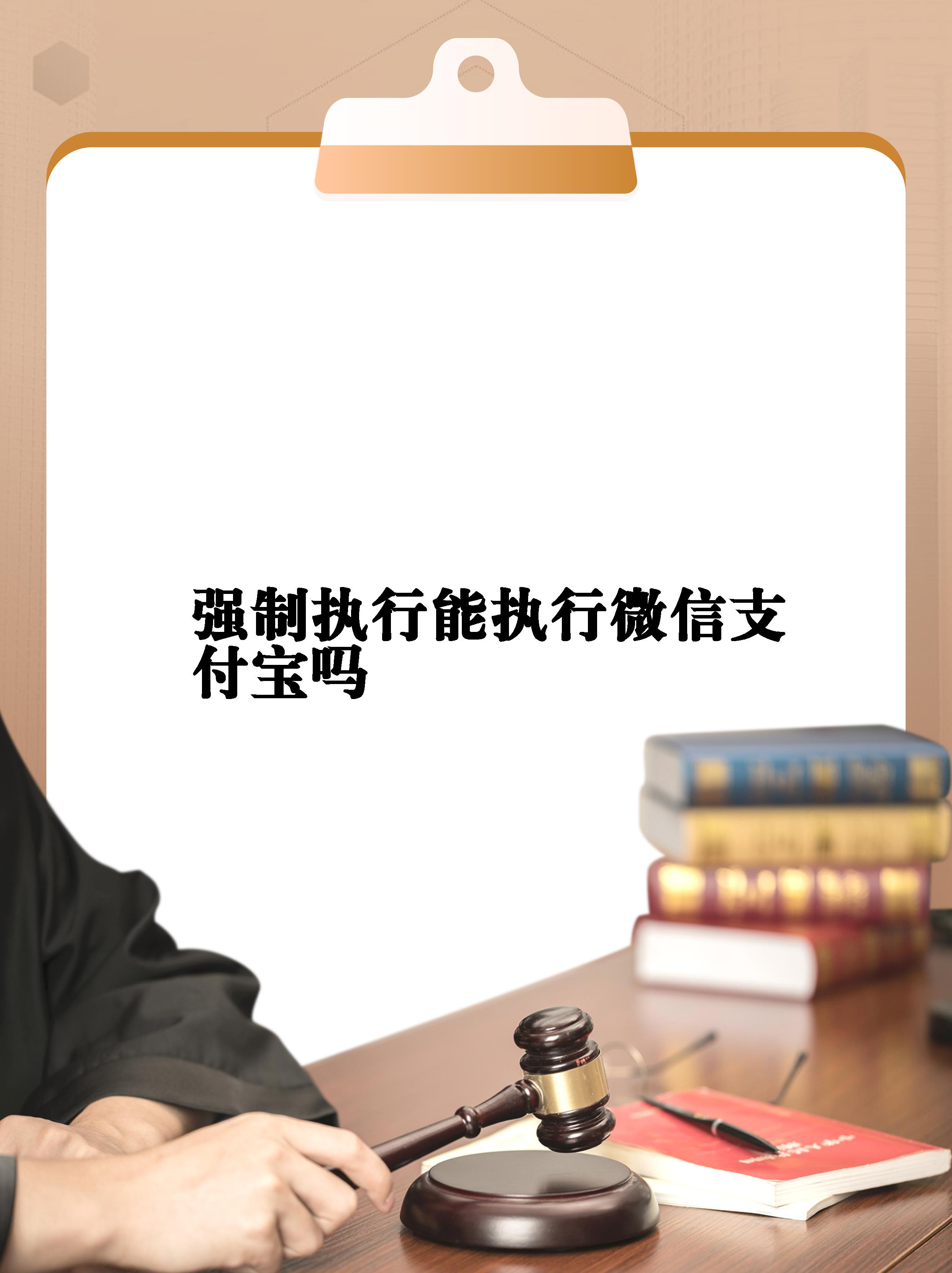 错啦!其实法院强制执行系统并不会监管你的微信零钱和支付宝