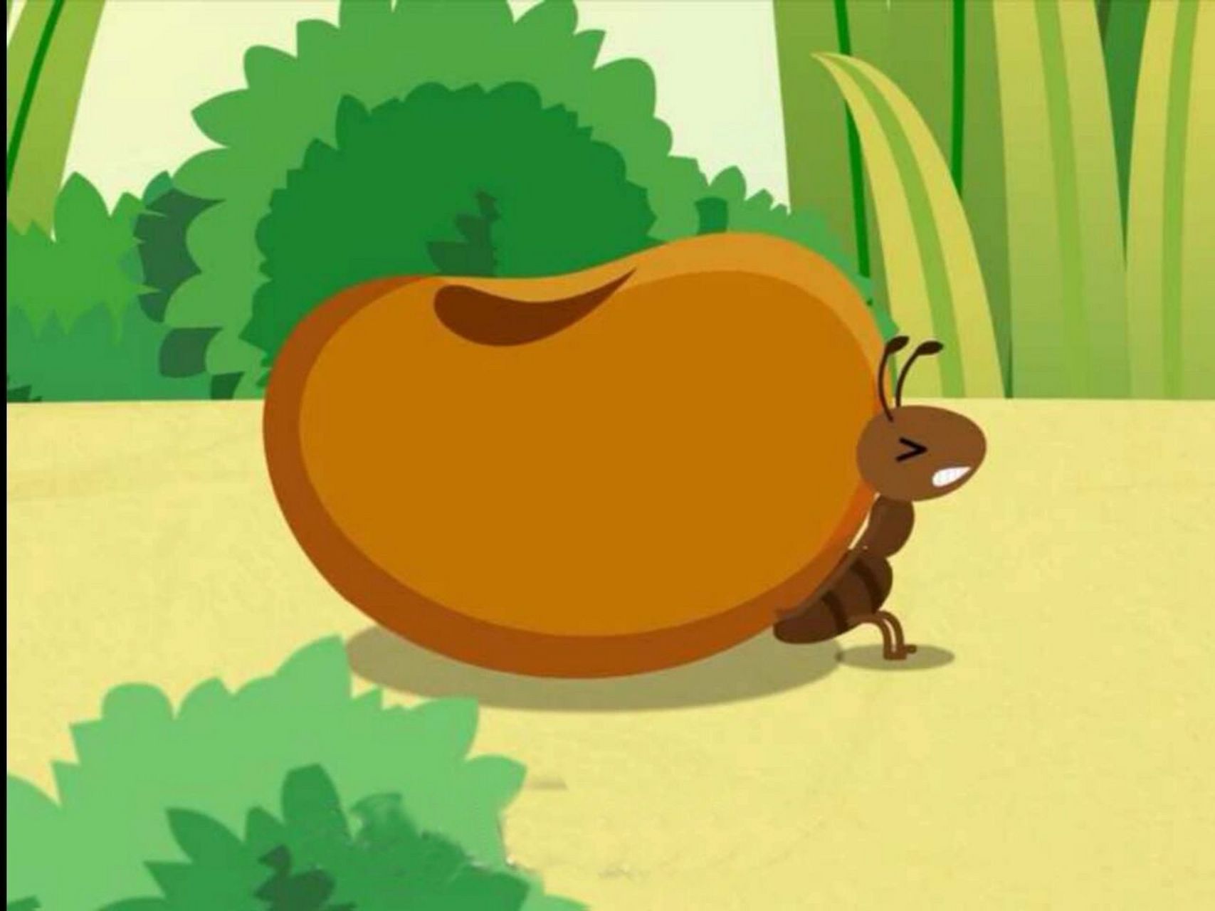 小班音乐活动《蚂蚁搬豆》.ppt 简单,形象,直观