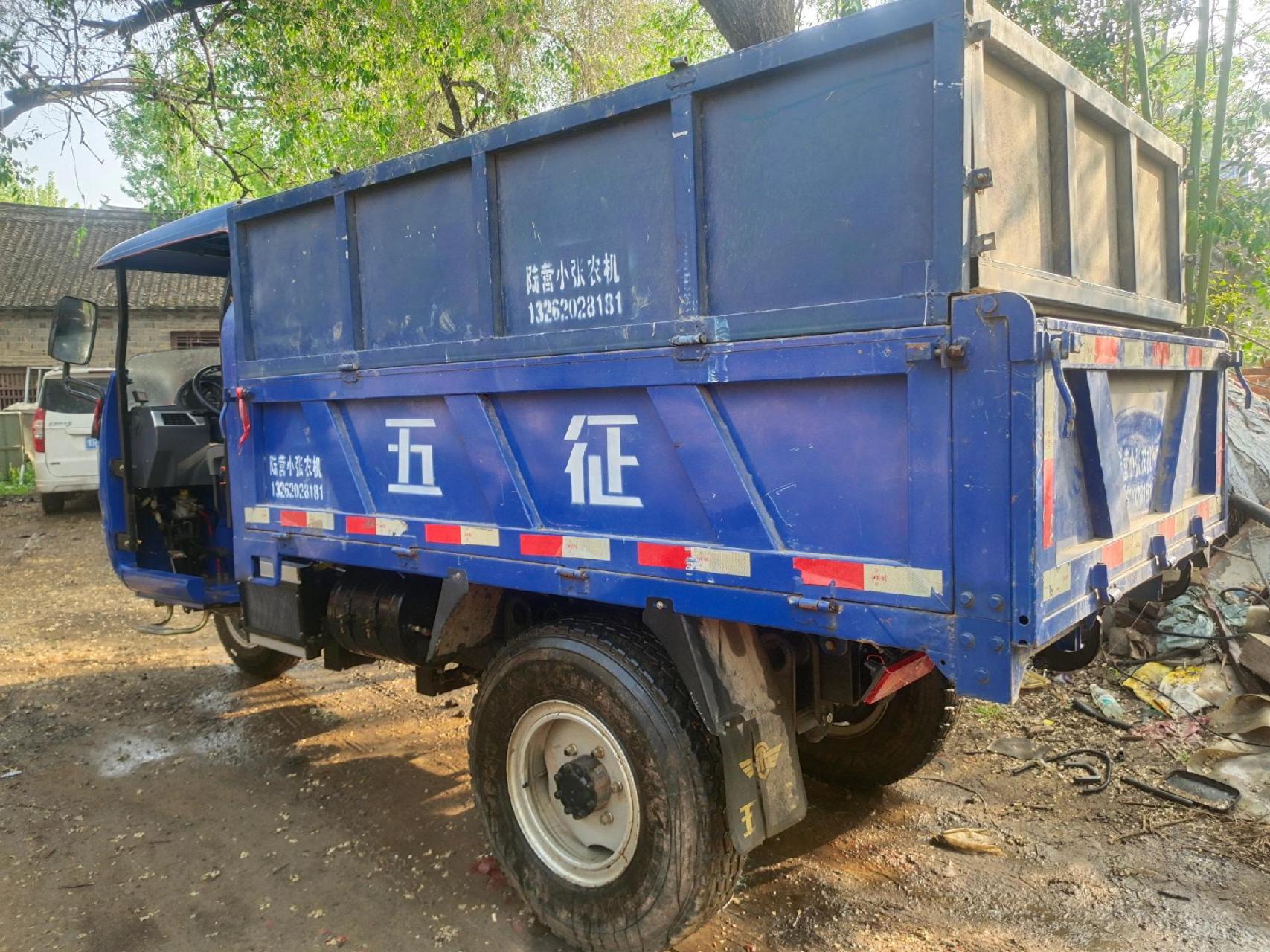 五征奥翔三轮车.门小是缺陷,专业改装后门加高