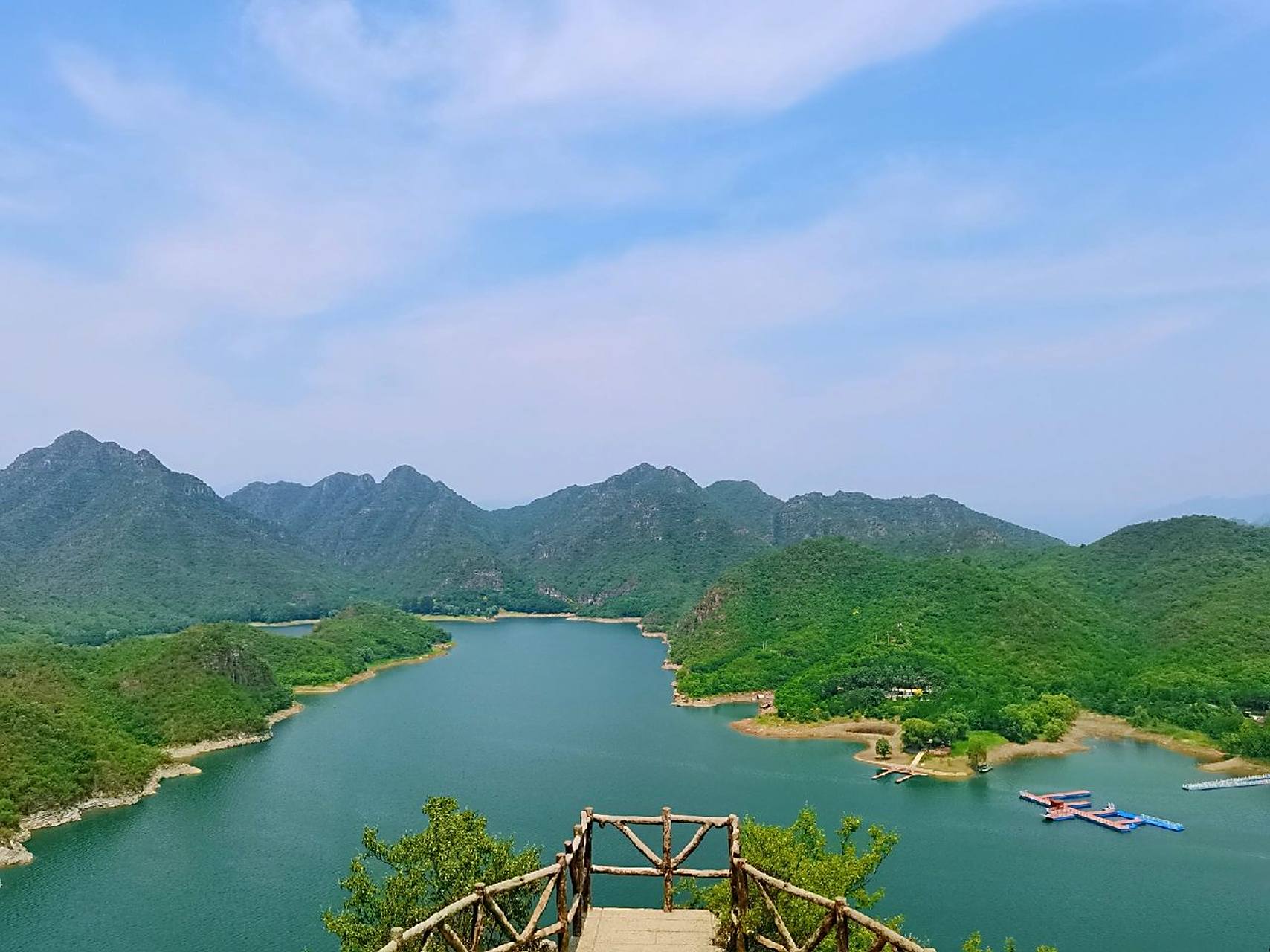 保定周边自驾一日游 北方小桂林易水湖景区 因为河北高考的原因,中