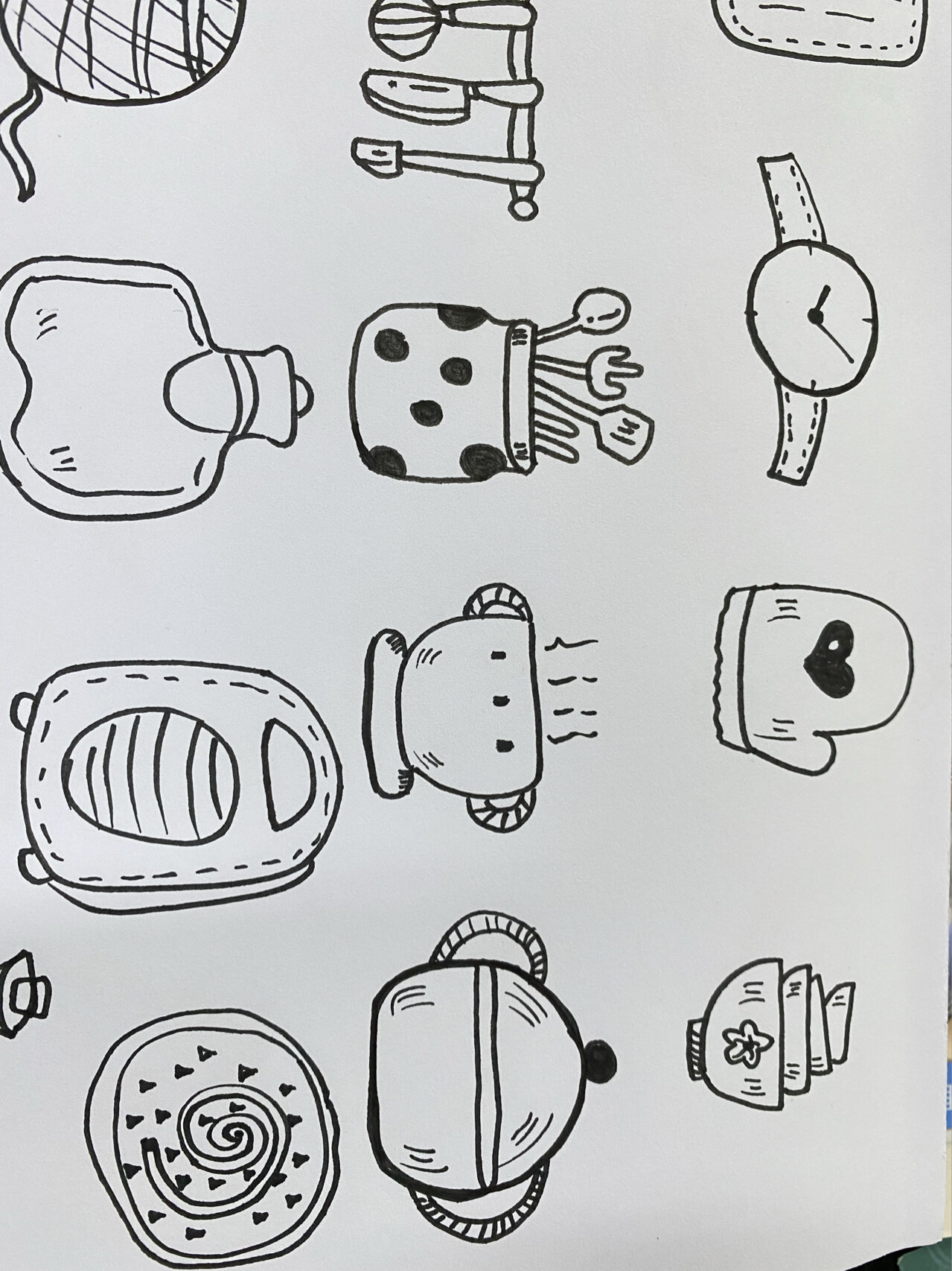 幼儿简笔画【生活用品