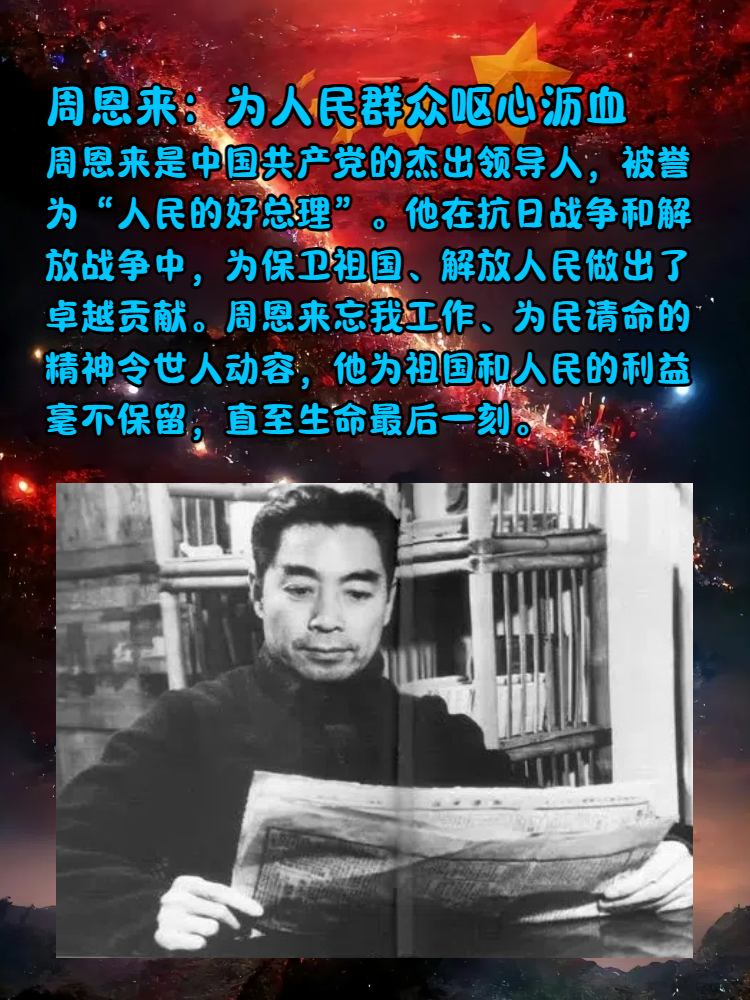 爱国名人的典型事迹