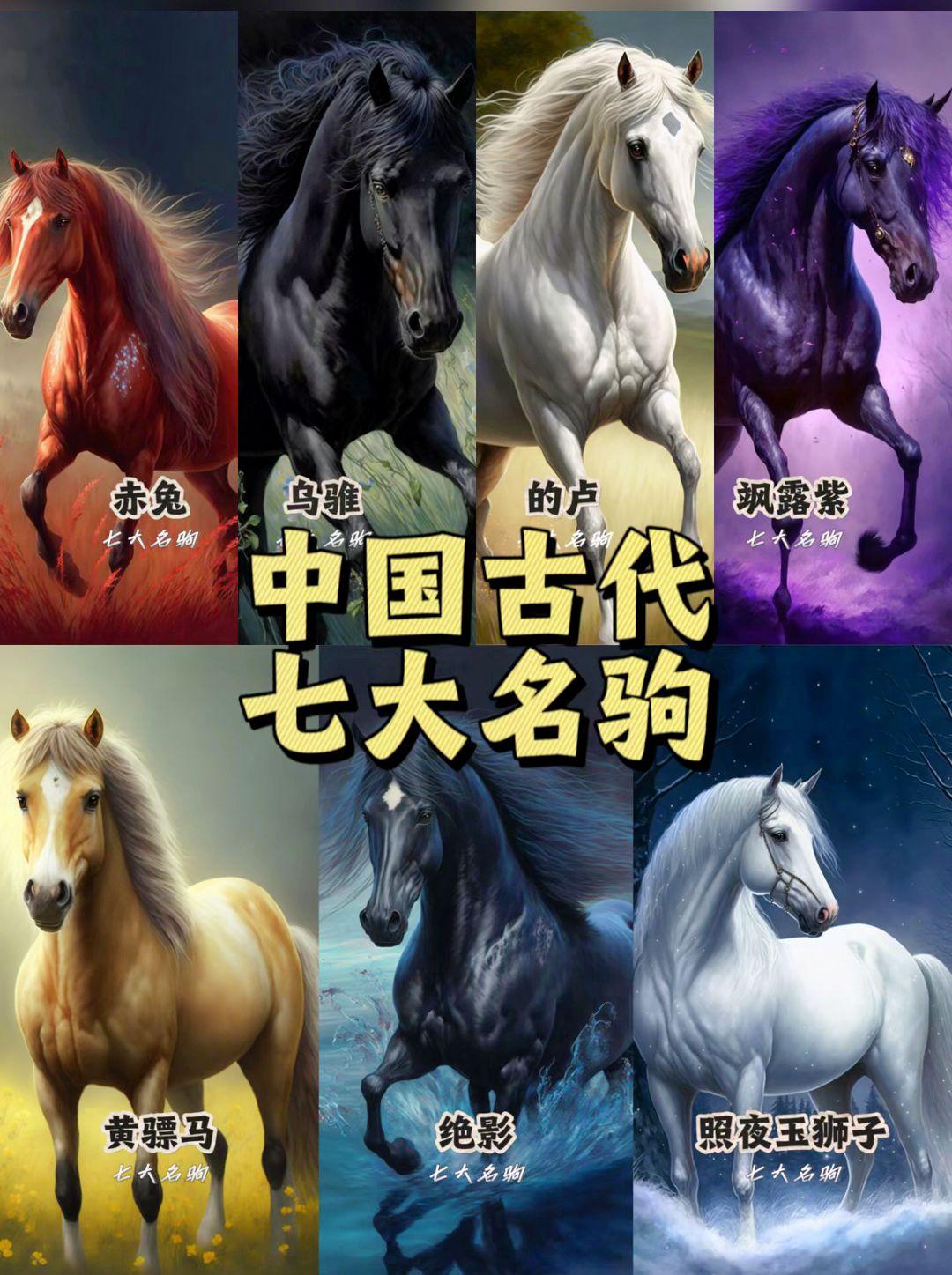 赤兔马,人中吕布,马中赤兔,赤兔马先后跟随三国最强的武将吕布和关羽.