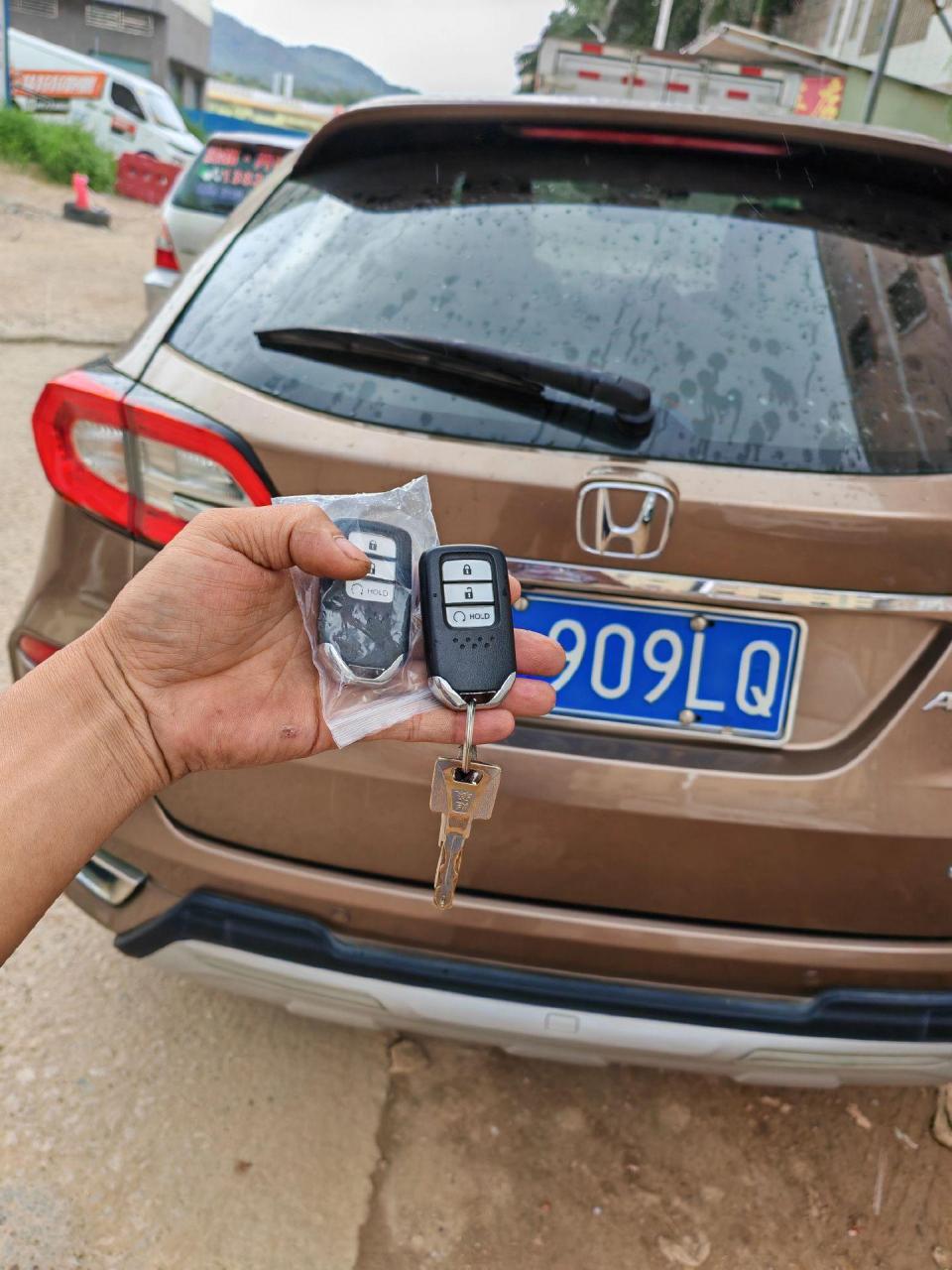 本田crv增加智能遥控钥匙