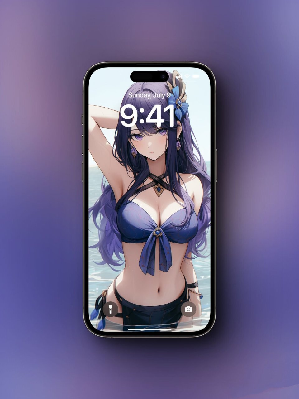 雷电将军 「今年的夏天太热了.