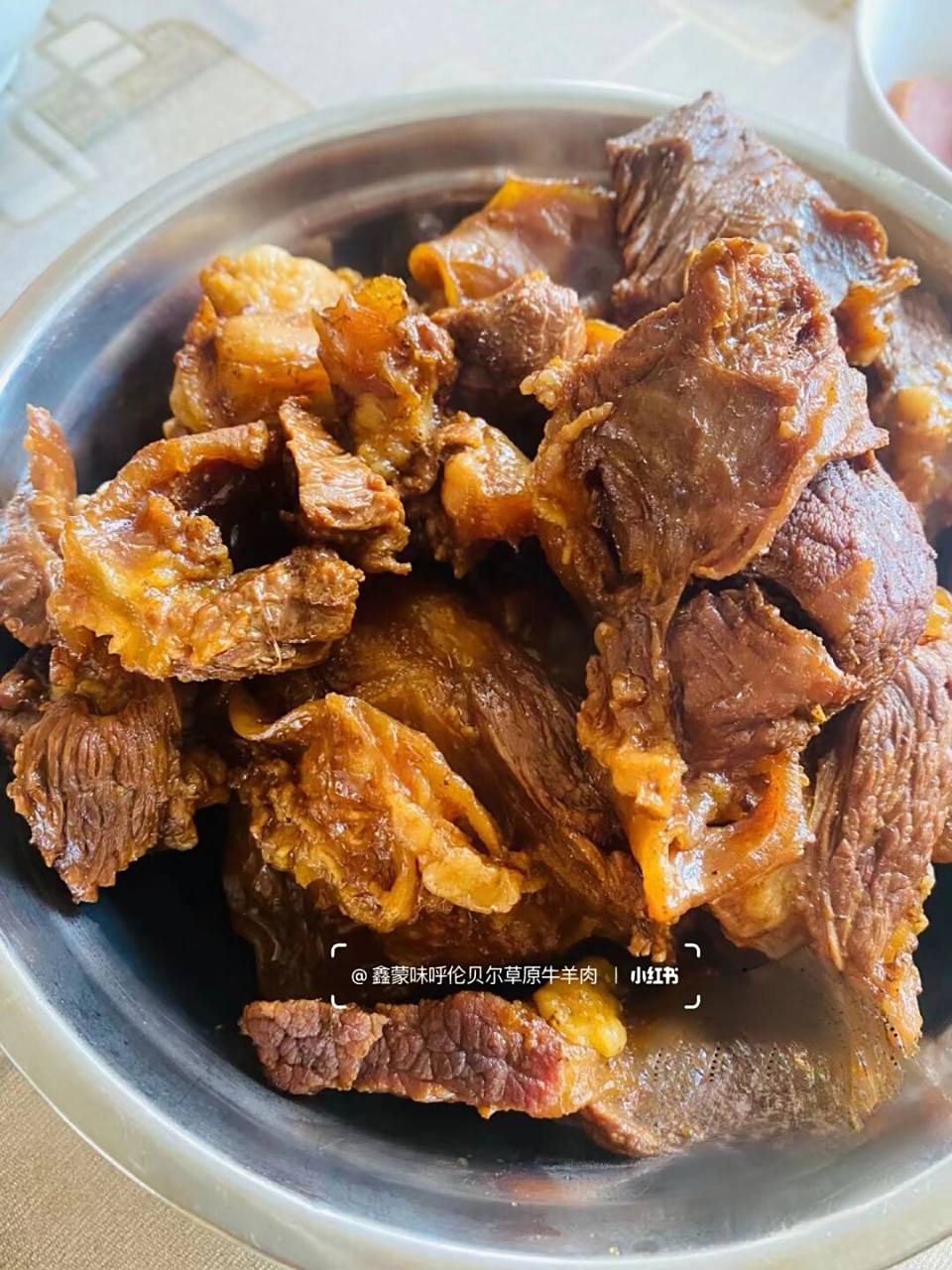 酱牛窝骨,美食分享 酱牛窝骨,牛窝骨是我很喜欢的一个部位.