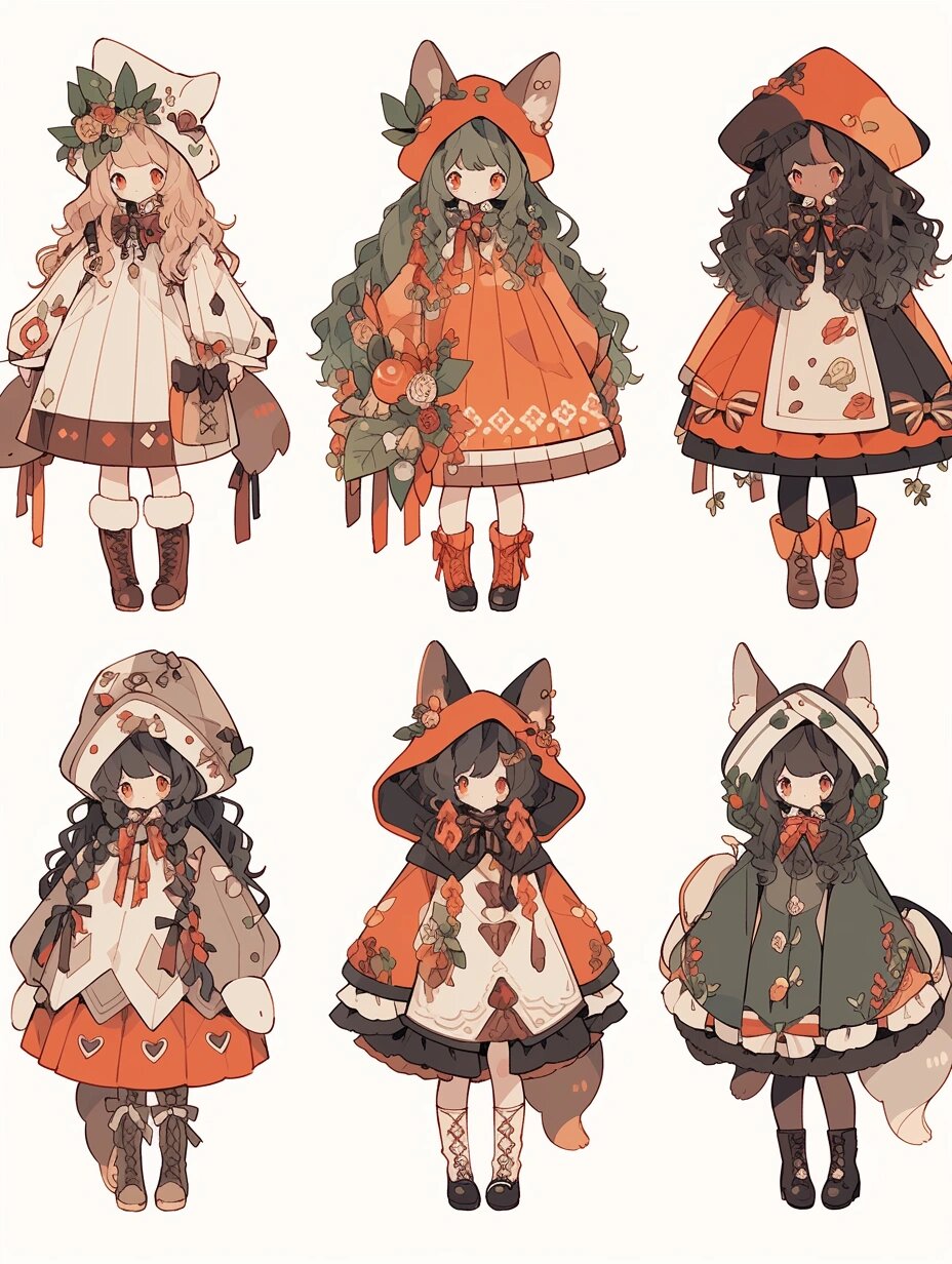 96q版服设|服装设计素材