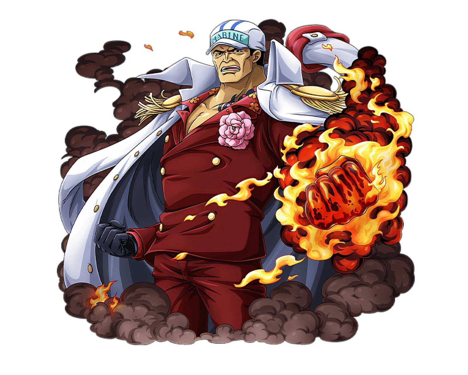 海贼王人物篇28 "赤犬"萨卡斯基 08所属组织:海军 92恶魔果实