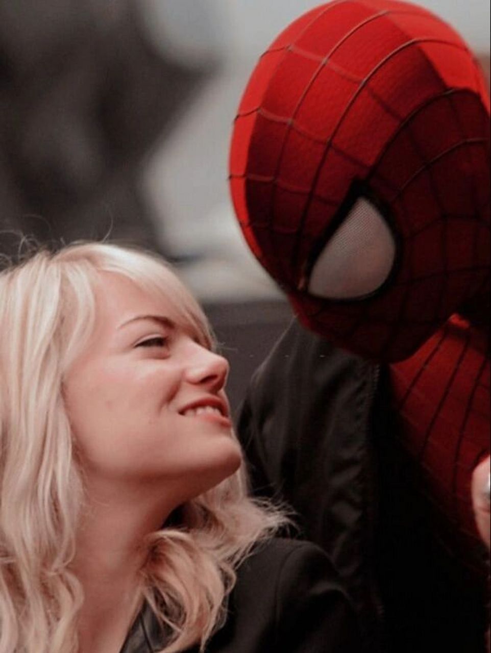 我的男朋友是蜘蛛侠 当年加菲与石头姐在一起的时候