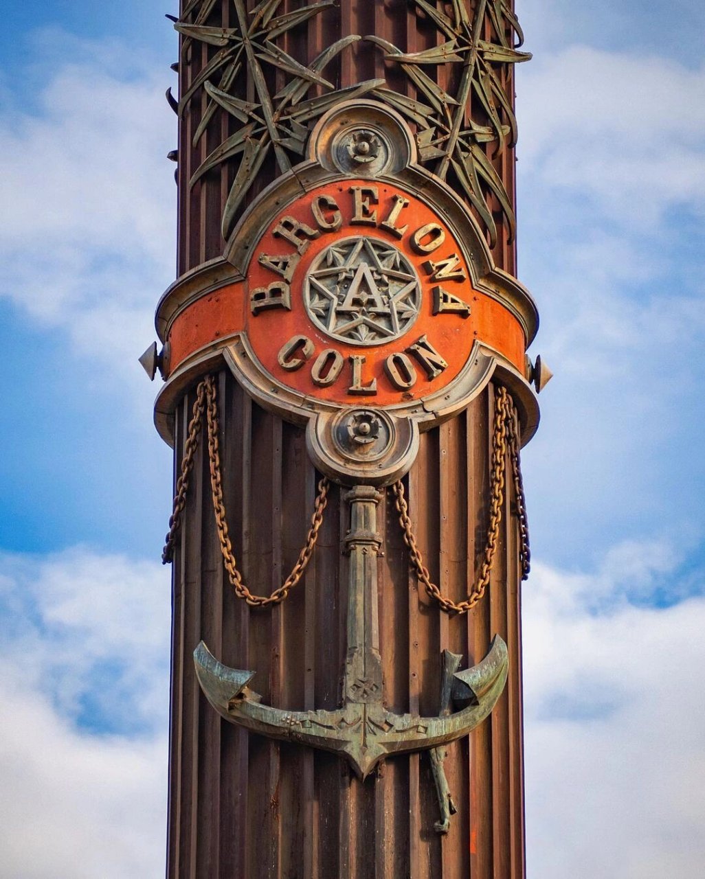 巴塞罗那的哥伦布纪念碑 西班牙9094巴塞罗那 92oscar garcía