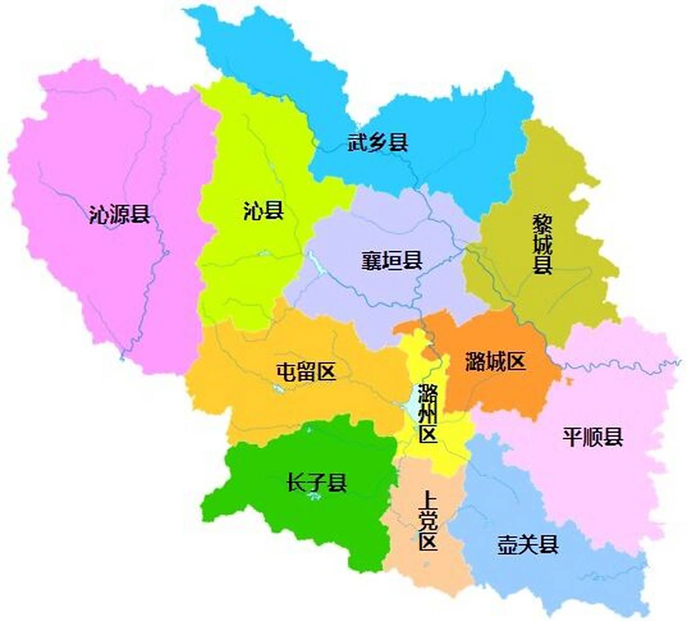 长治行政区划 长治市,山西省辖地级市,总面积为13955平方公里,常住