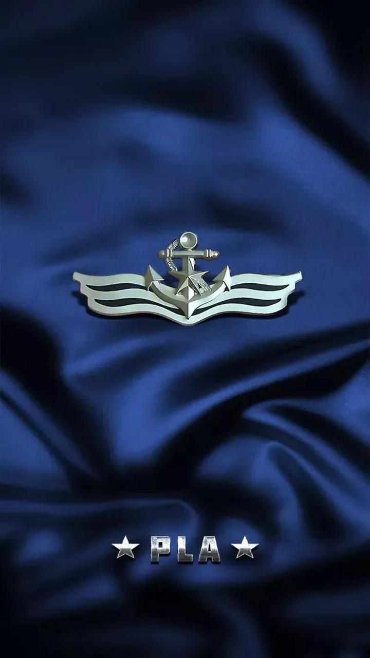 中国海军徽标精美壁纸