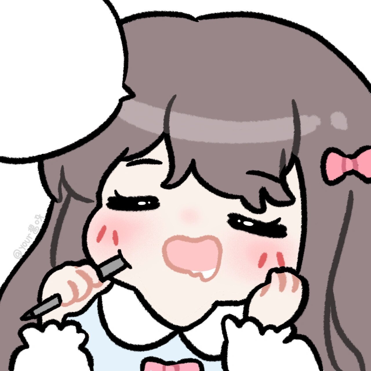 插画 | lo娘头像之可爱小女孩的房间～ 画的lolita是ap的mocomoco