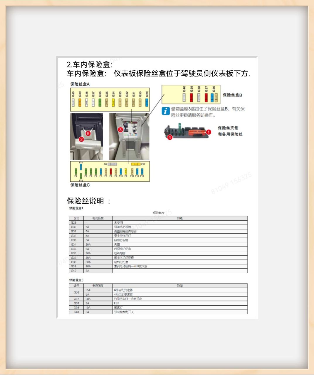 乘龙汽车保险丝盒图解图片