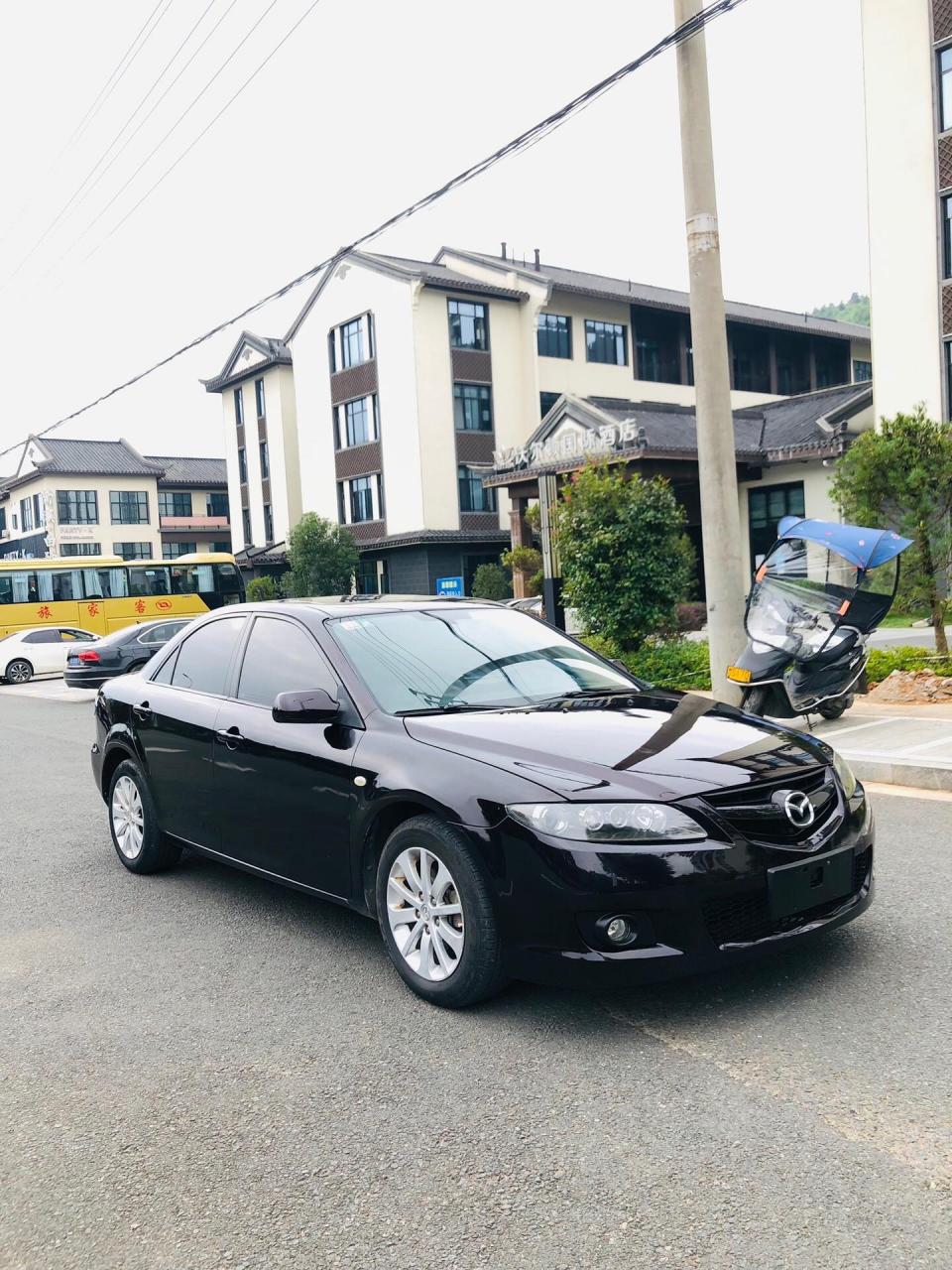 马自达6,最美变色龙紫晶檀!