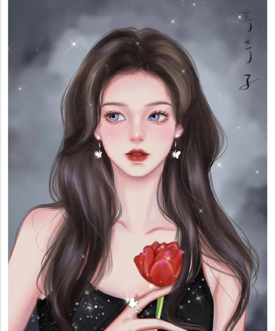 白鹿的动漫头像