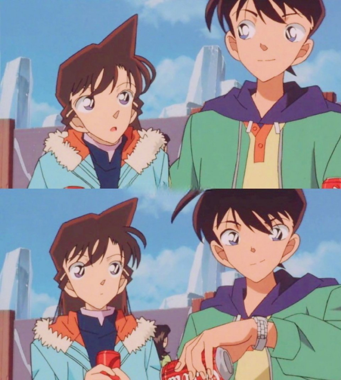 只有毛利兰受伤的世界达成了#他如果让工藤新一跟基德亲了都不至尤乔