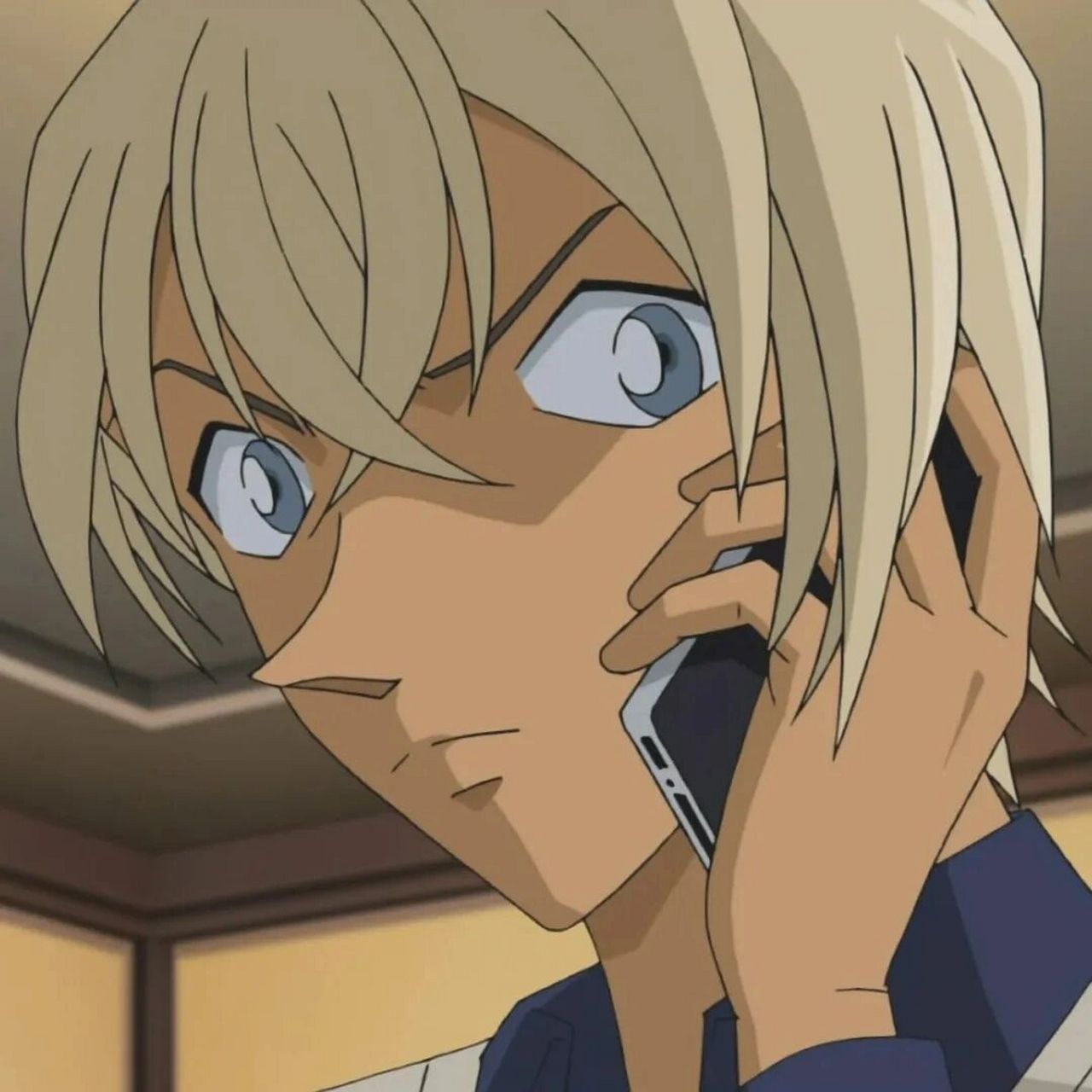 安室透自截头像99 你们要的安室先生来喽 p1:tv940 在波罗咖啡馆