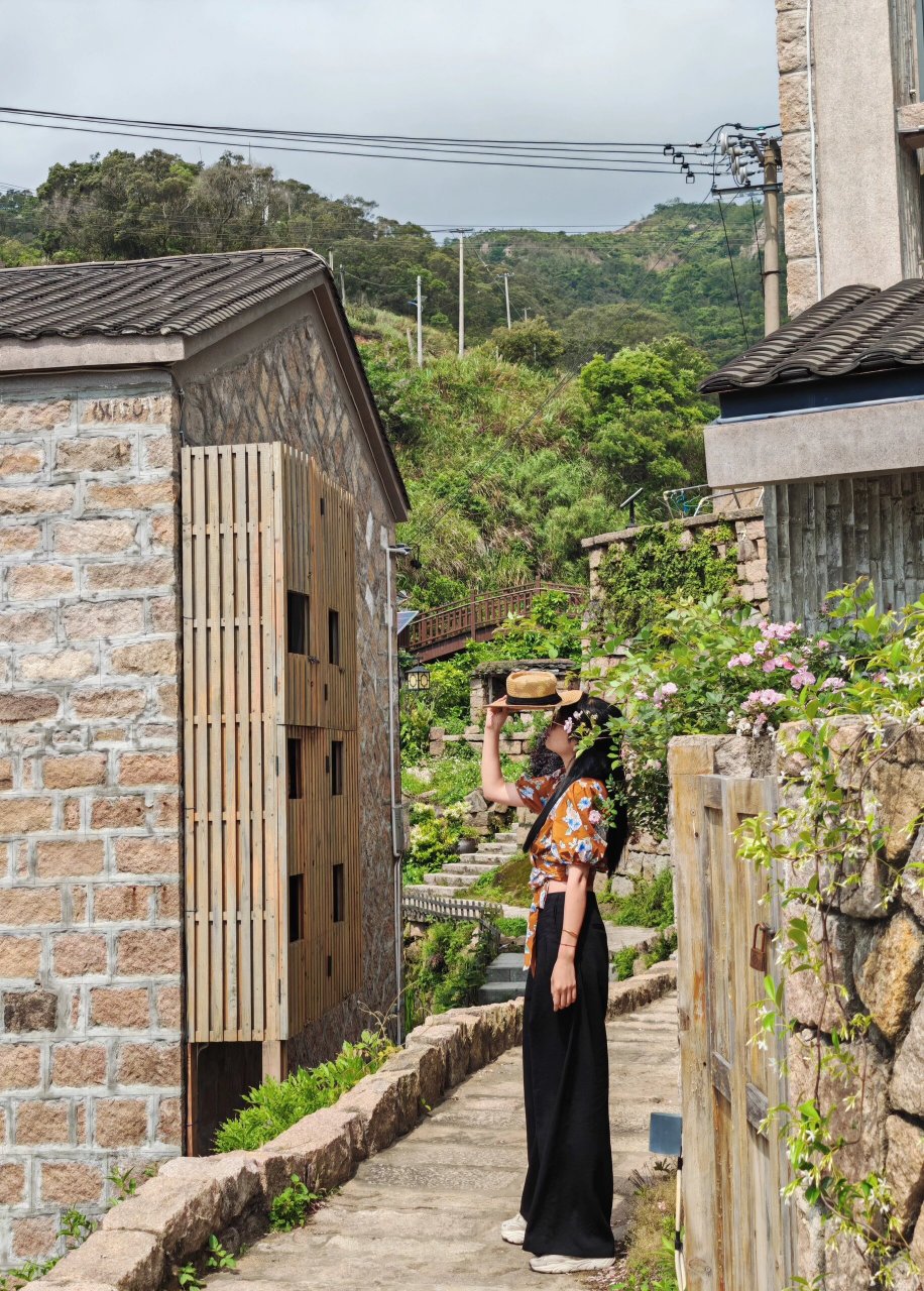 观日地标—花竹 花竹村位于三沙镇,霞浦县的最东端.