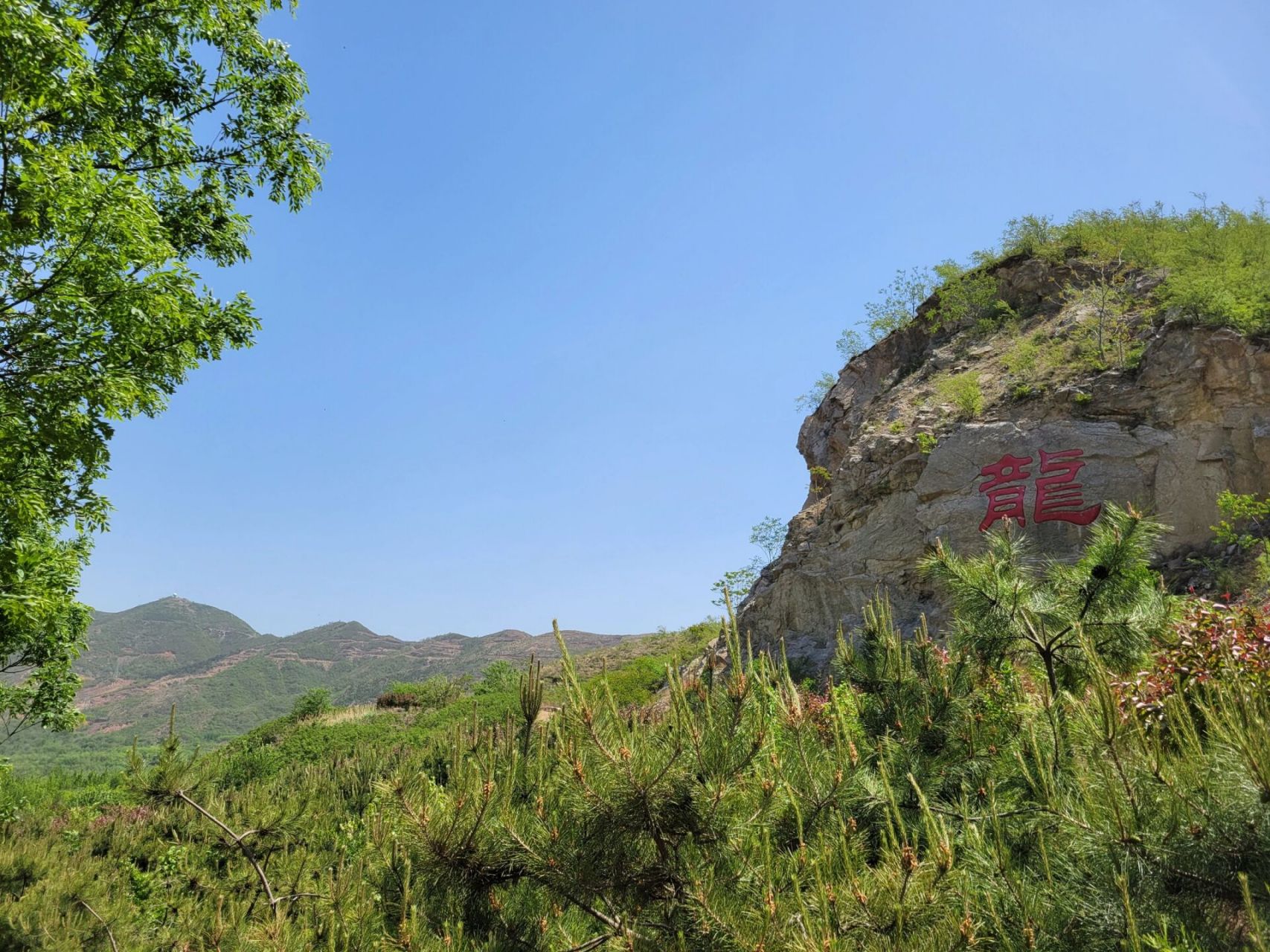 爬山好去处,石家庄西部长青金蟾山