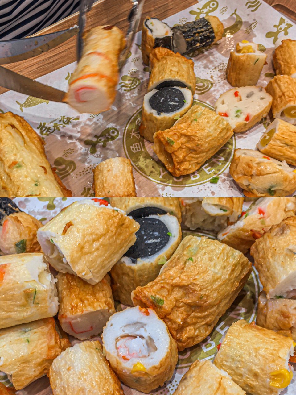 广州美食 | 韩国街头小吃炸鱼糕巨多口味96 