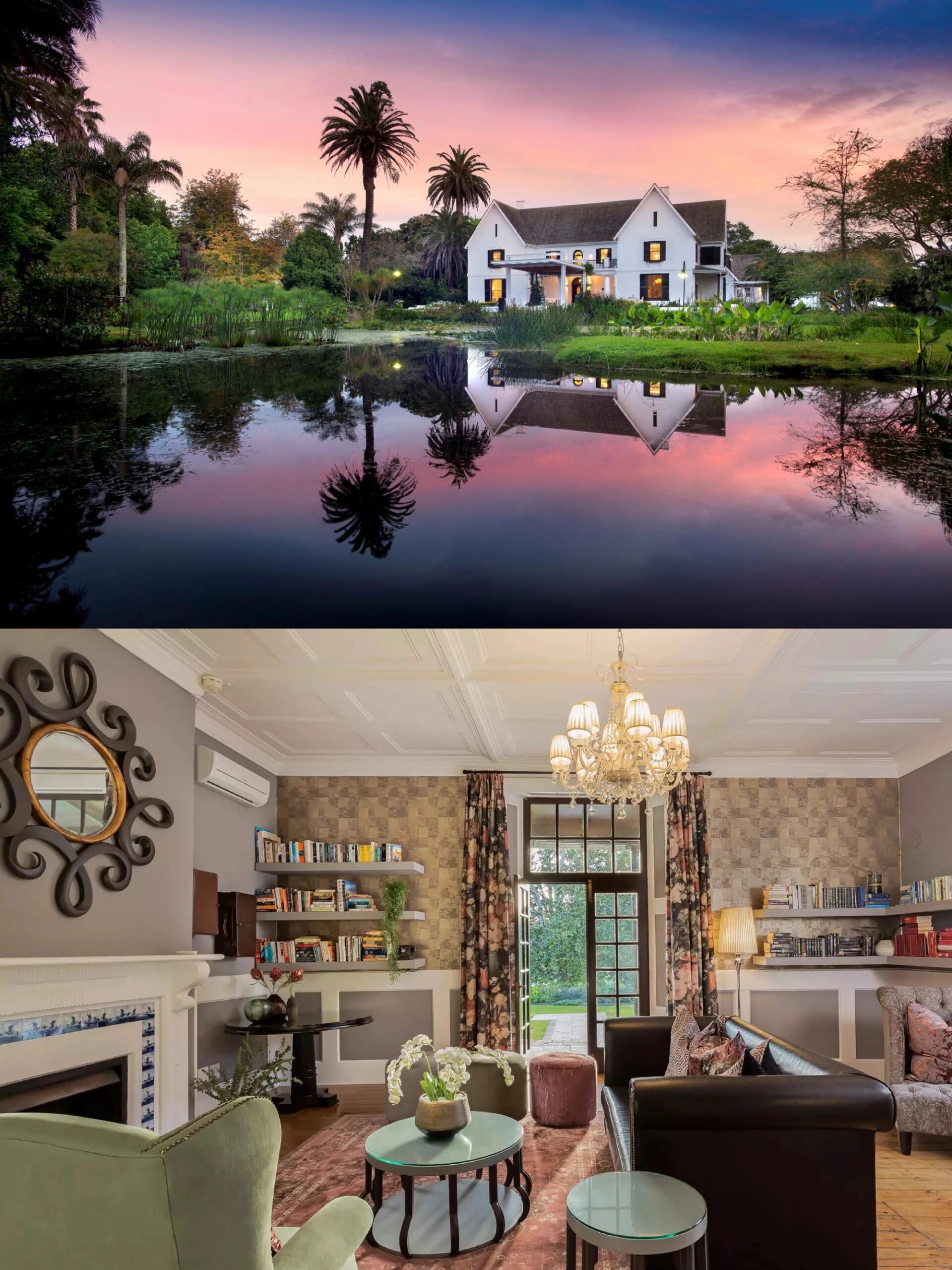 拥有三个顶级高球场的fancourt庄园酒店 the manor house at fancourt