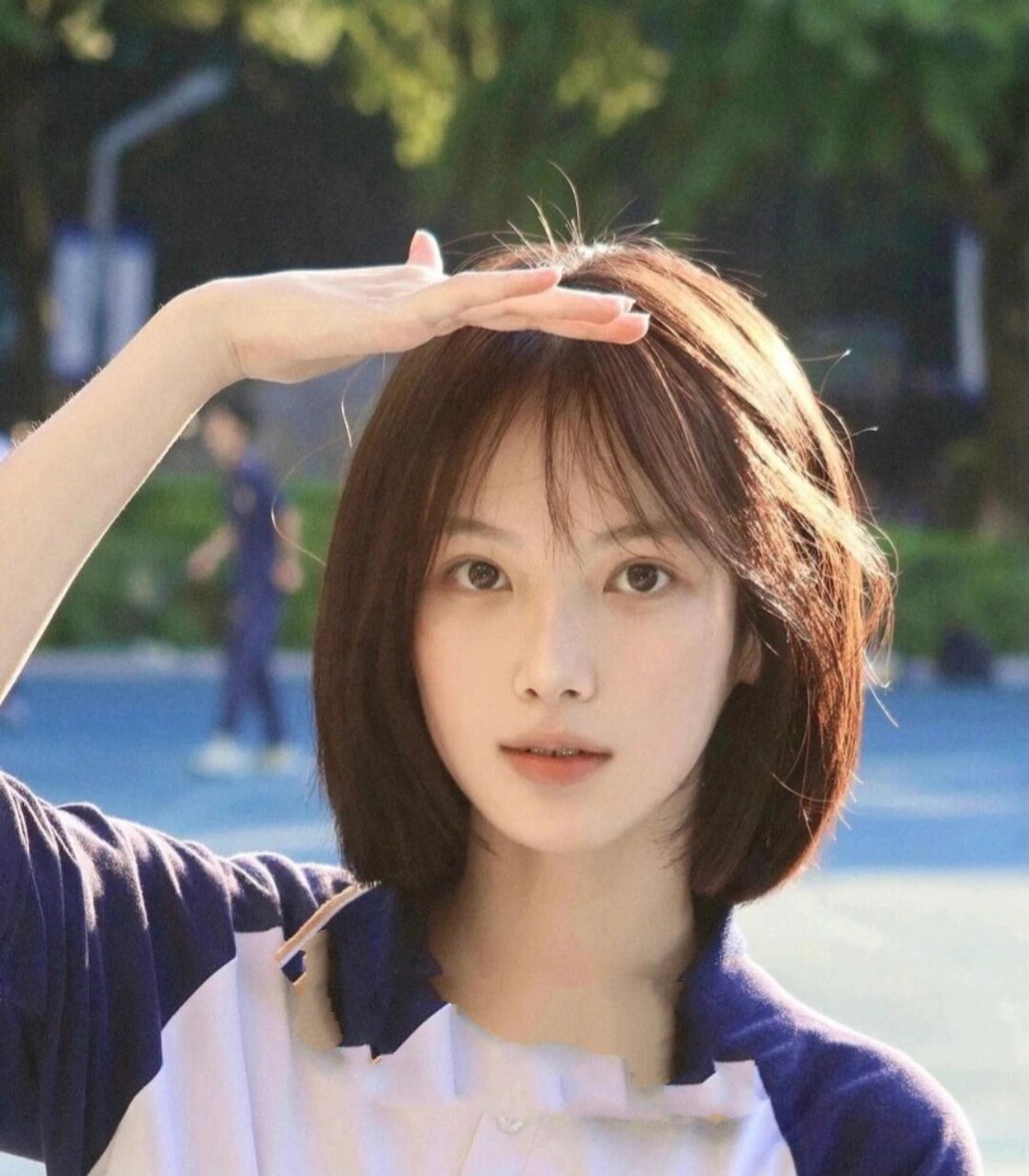 适合学生的短发/女生短发/回头率超高发型 不烫不染校园风发型 头发