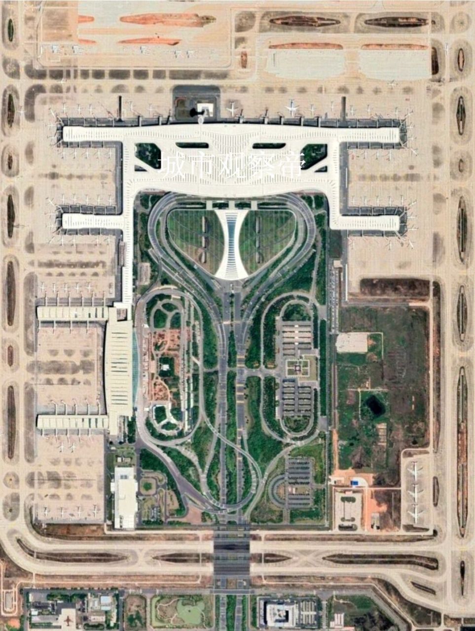 天河机场t3平面图图片