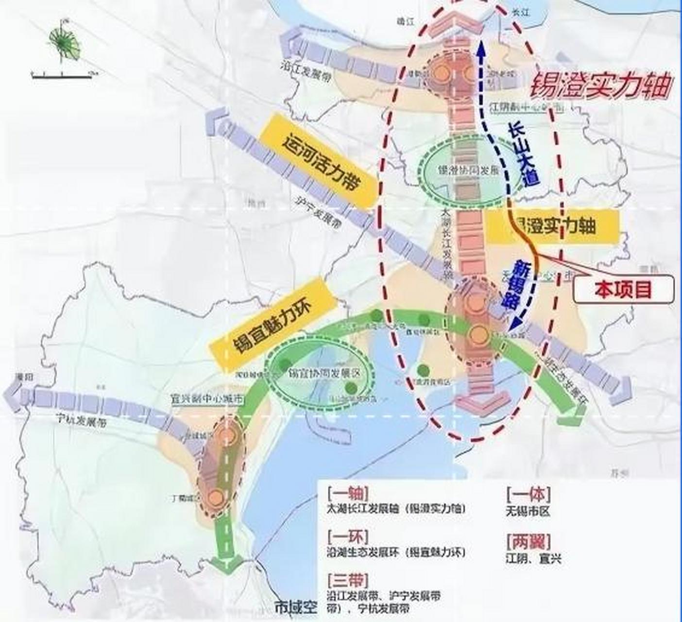 无锡"新锡快速路"北延,江阴"长山大道南延线"南下,双方要牵手了!
